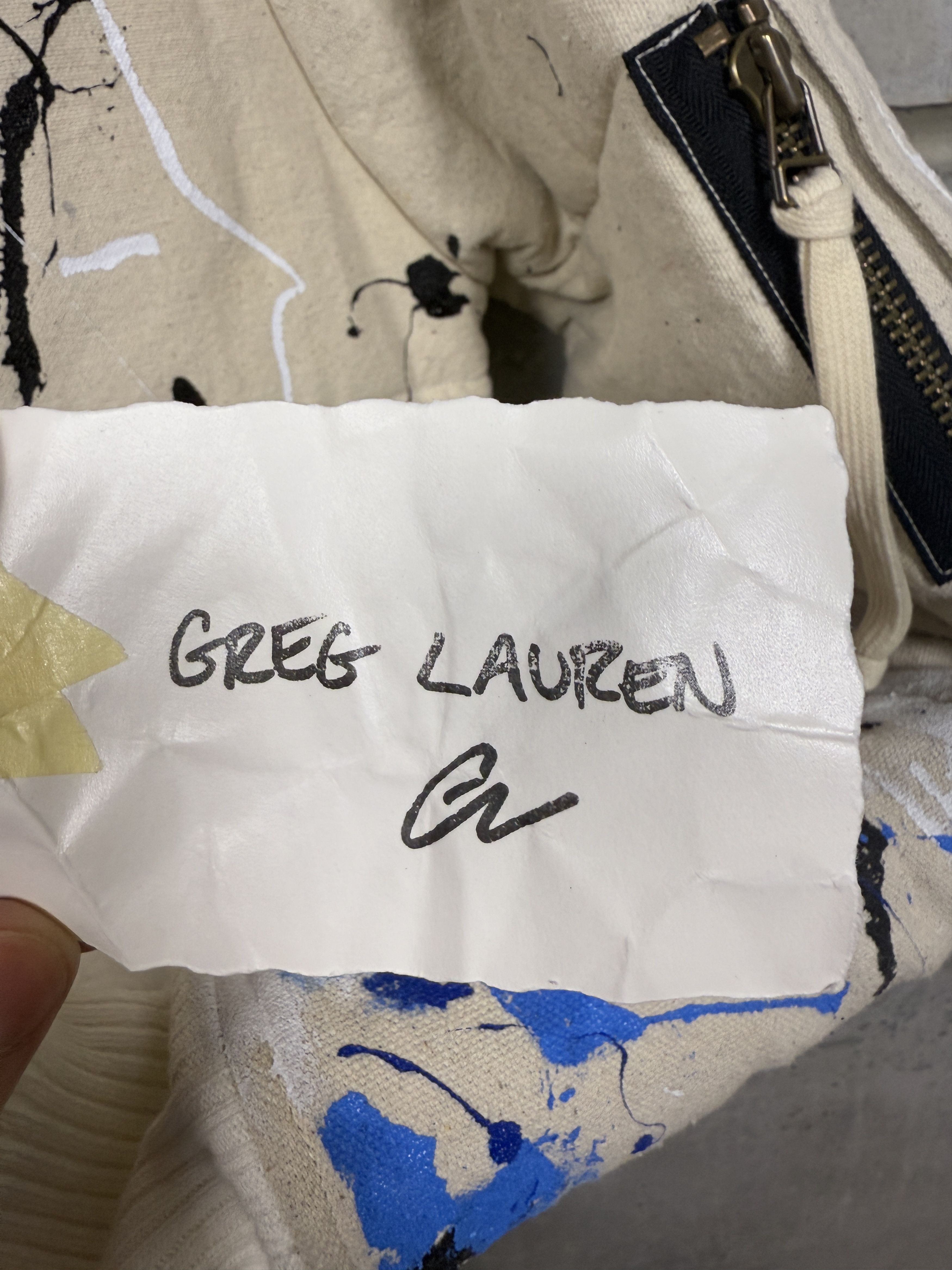 Greg Lauren Greg Lauren Paint Splattered Retro Puffy Parka Size US M / EU 48-50 / 2 - 14 Thumbnail
