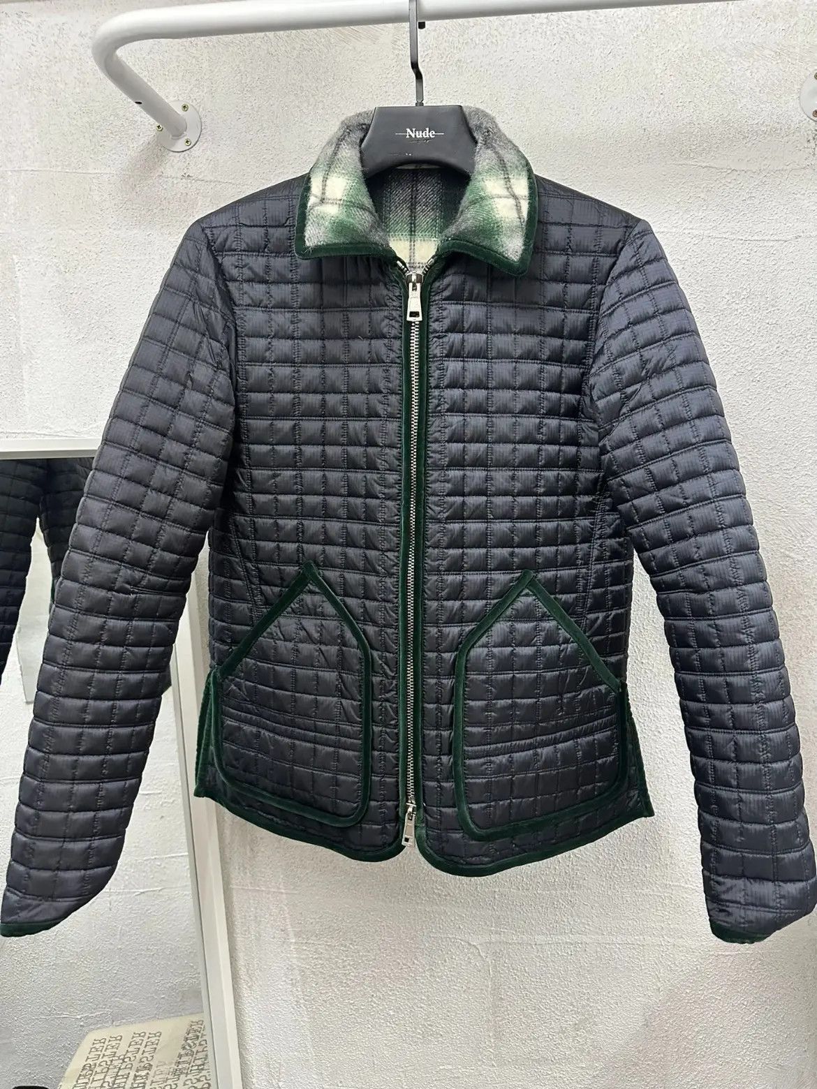 Number (N)ine Sz 3 Number Nine 09AW Plaid Wool Cotton Filed Jacket-2505 Size US L / EU 52-54 / 3 - 5 Thumbnail