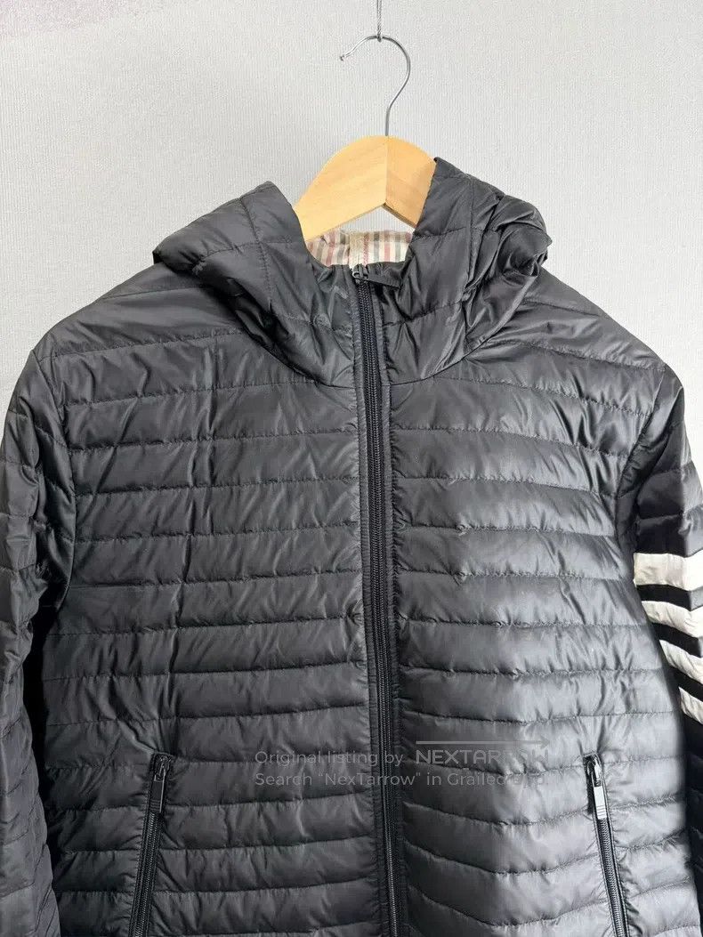 Thom Browne Thom Browne Black Hooded Down Jacket Size US M / EU 48-50 / 2 - 2 Thumbnail