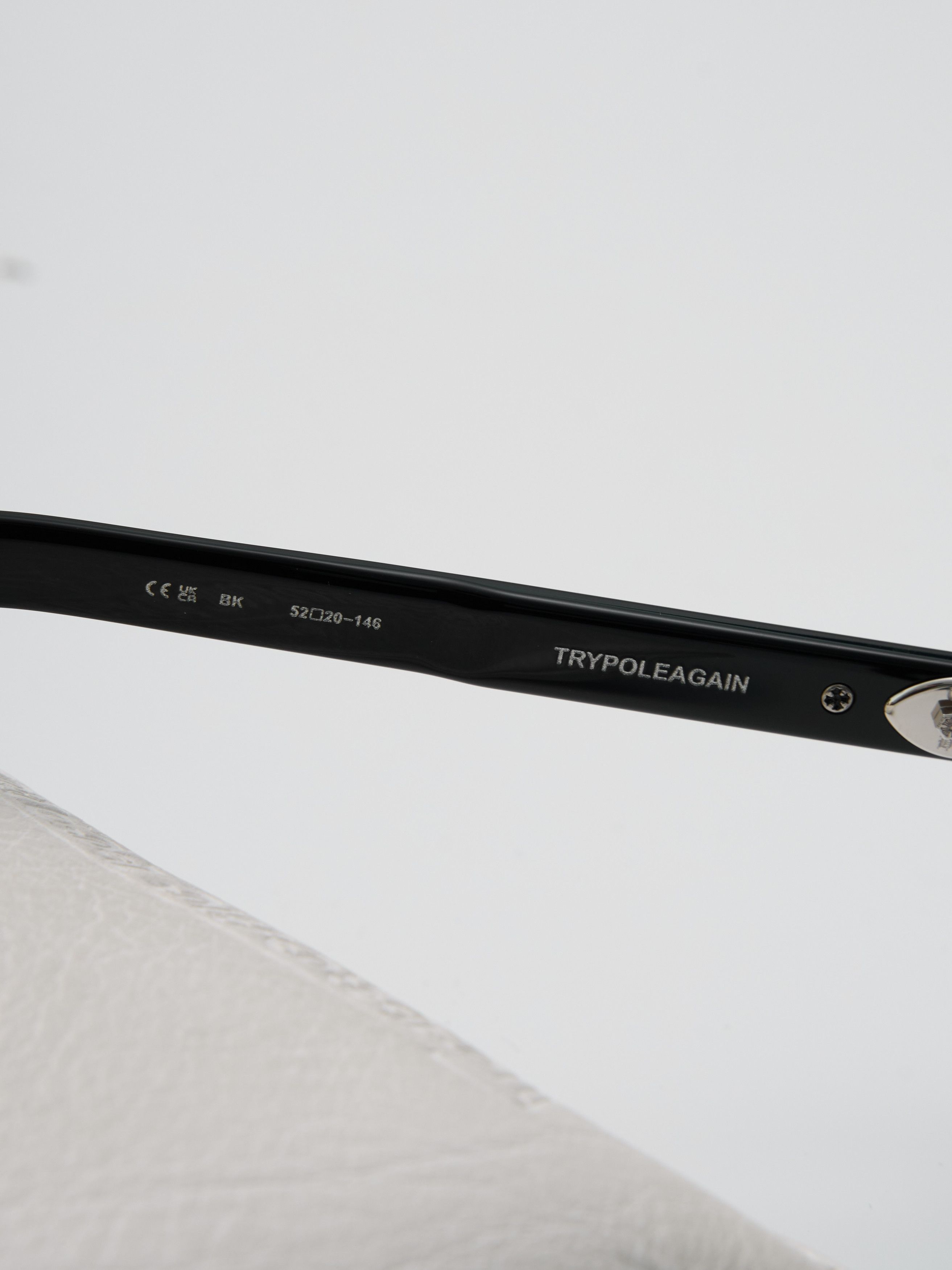 Chrome Hearts CHROME HEARTS TRYPOLEAGAIN BLACK Size ONE SIZE - 10 Thumbnail