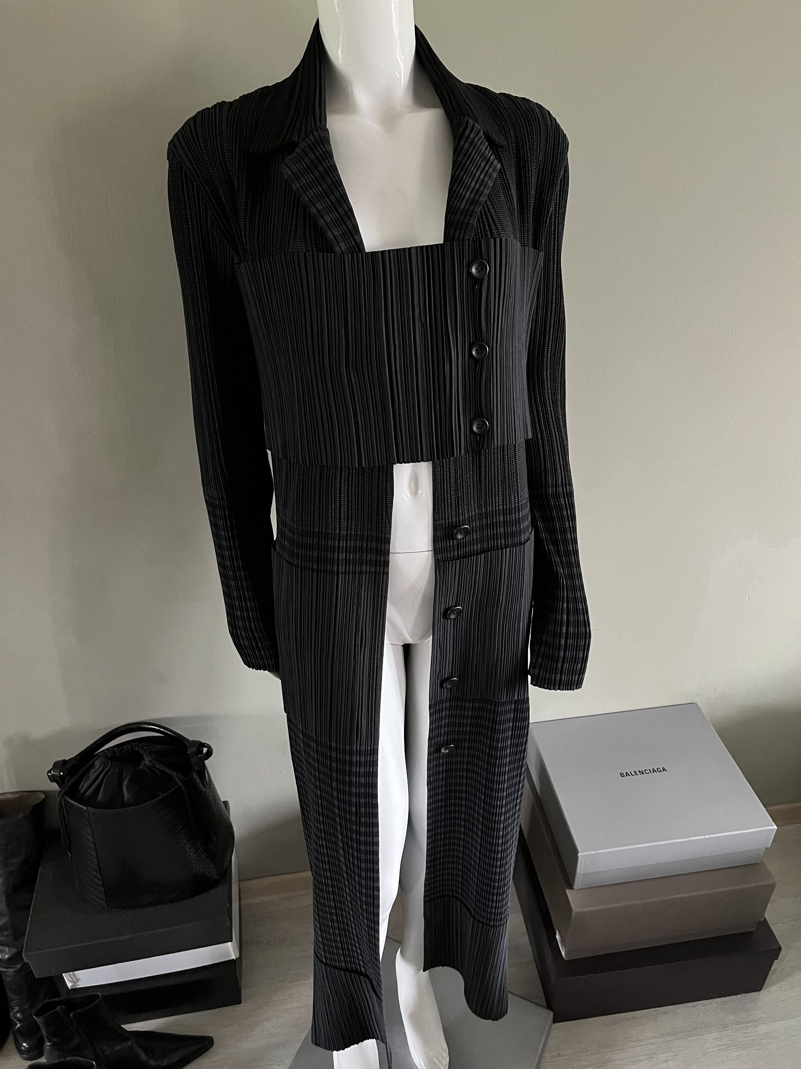 Issey Miyake Issey Miyake Coat Rare Mainline Size L / US 10 / IT 46 - 3 Thumbnail