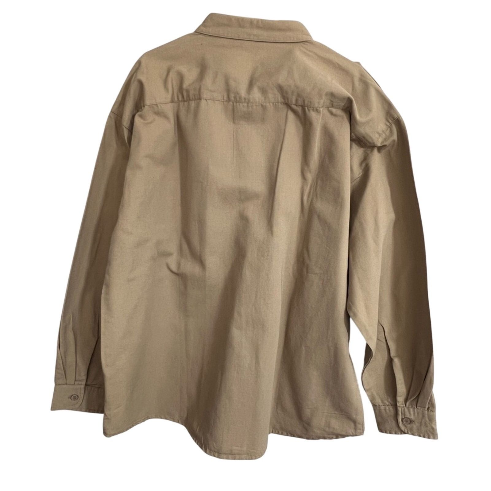 Burnside Men's XL Burnside Long Sleeve Skater Heavy Button Down Shirt Size US XL / EU 56 / 4 - 2 Thumbnail