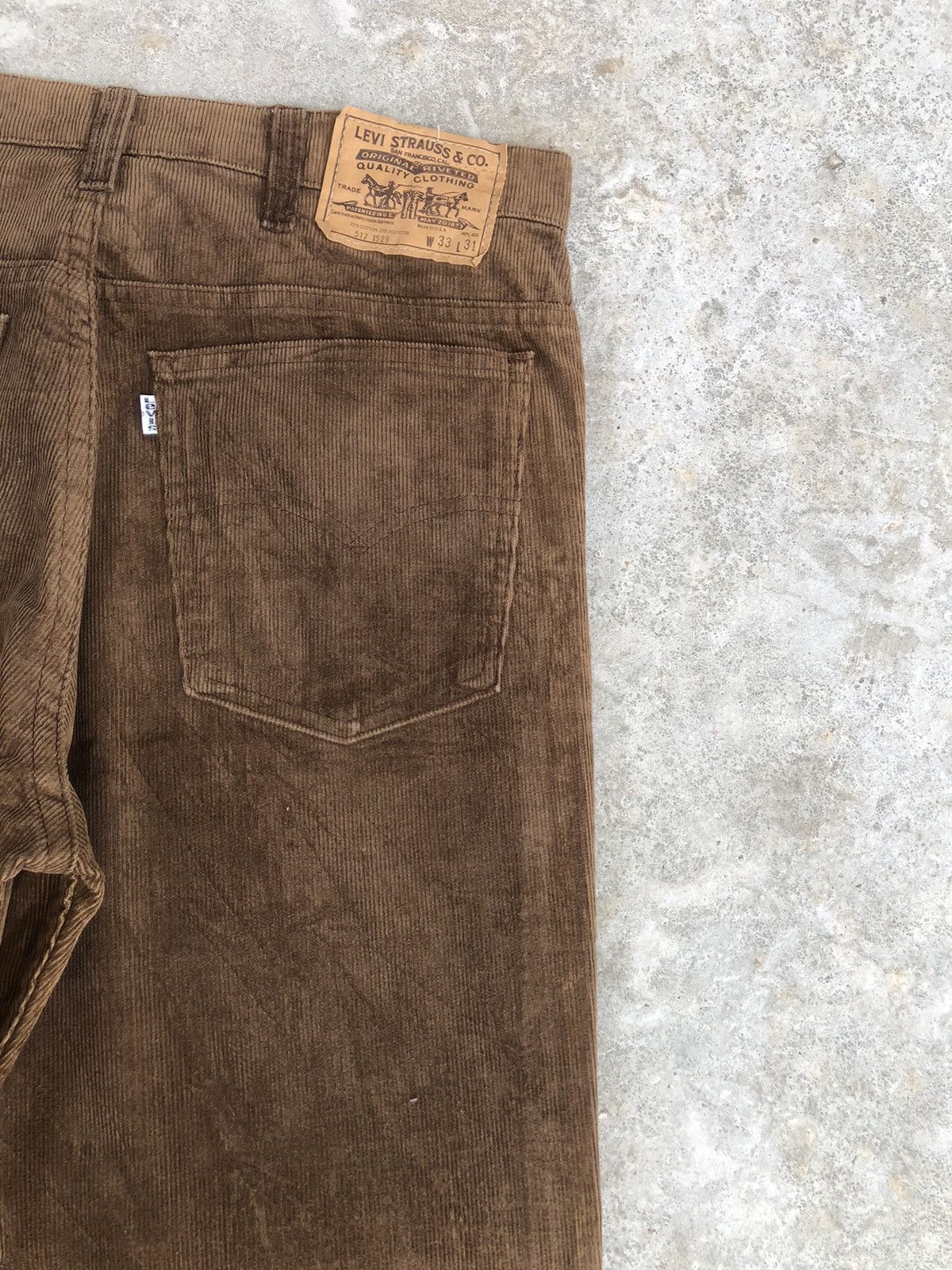 Vintage Vintage 80’s Levi’s Corduroy Pants Flared Jeans 517 Size US 32 / EU 48 - 10 Thumbnail
