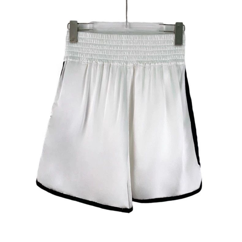Dior Dior SizeS White logo leather brand elastic waist casual sh Size US 30 / EU 46 - 2 Thumbnail