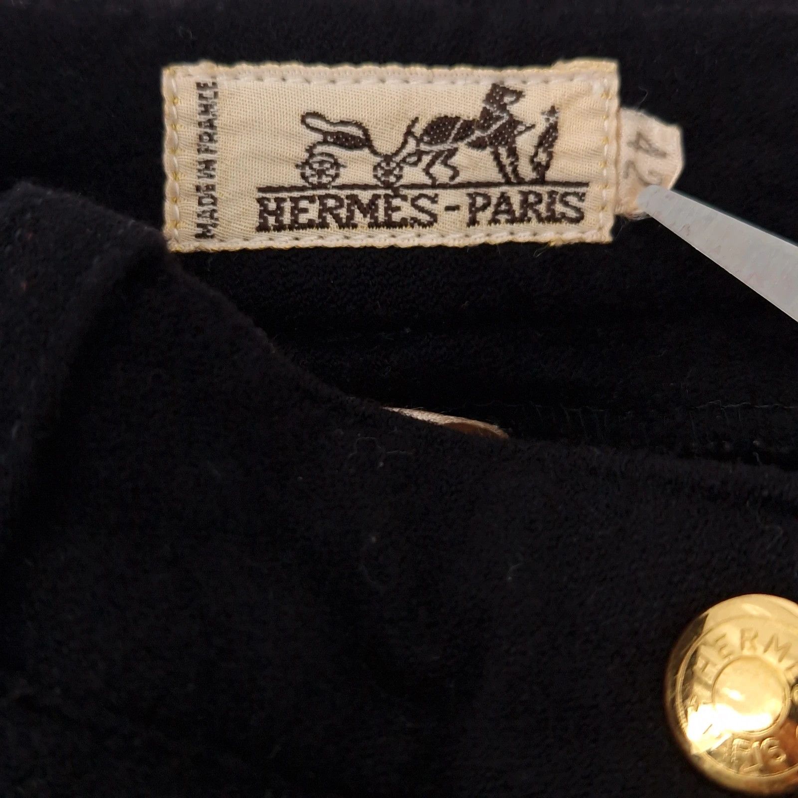 Hermes Hermes Vintage Riding Trousers Size 32" / US 10 / IT 46 - 2 Thumbnail