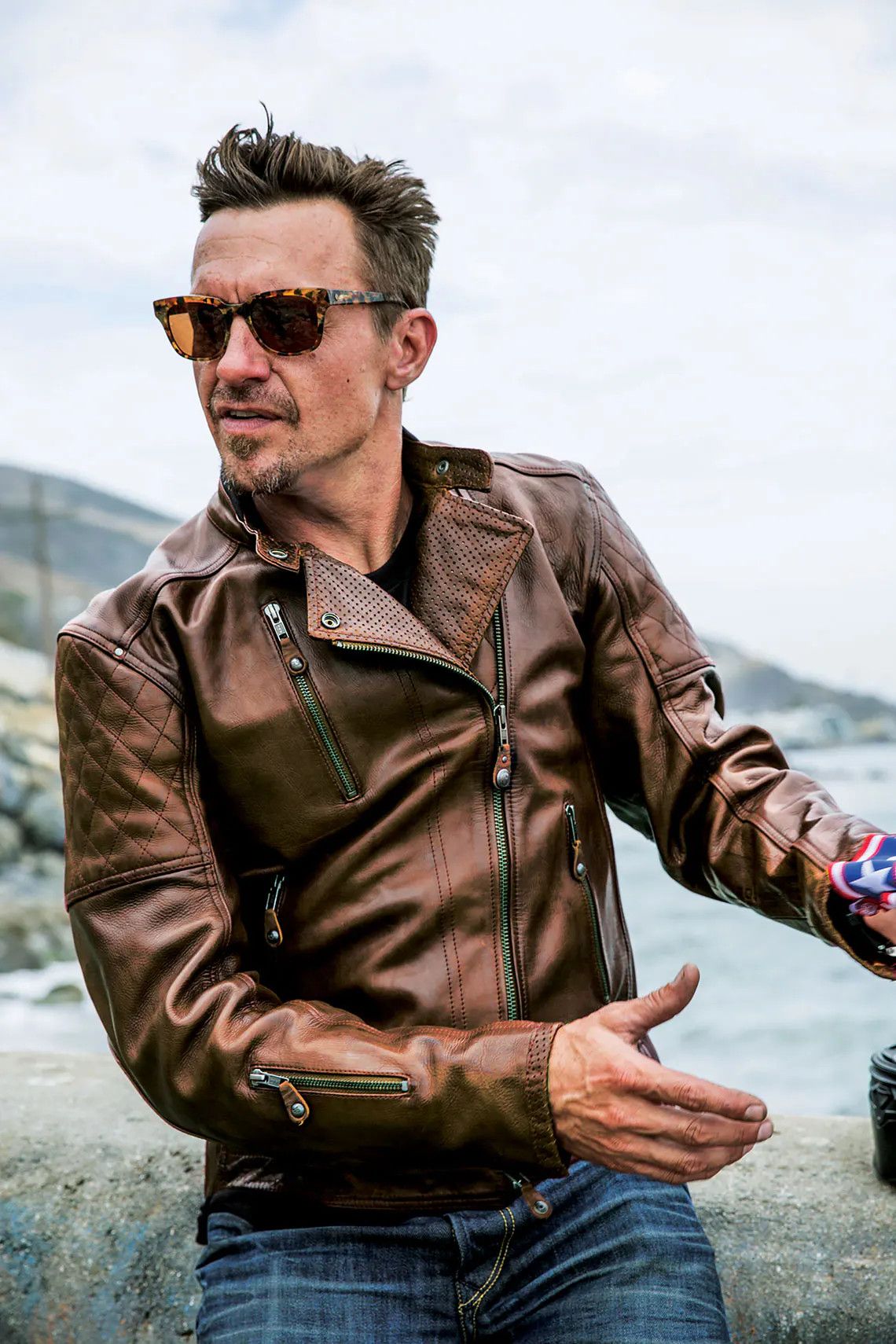 Roland Sands Designs Clash Jacket CE Oxblood Size US M / EU 48-50 / 2 - 8 Thumbnail