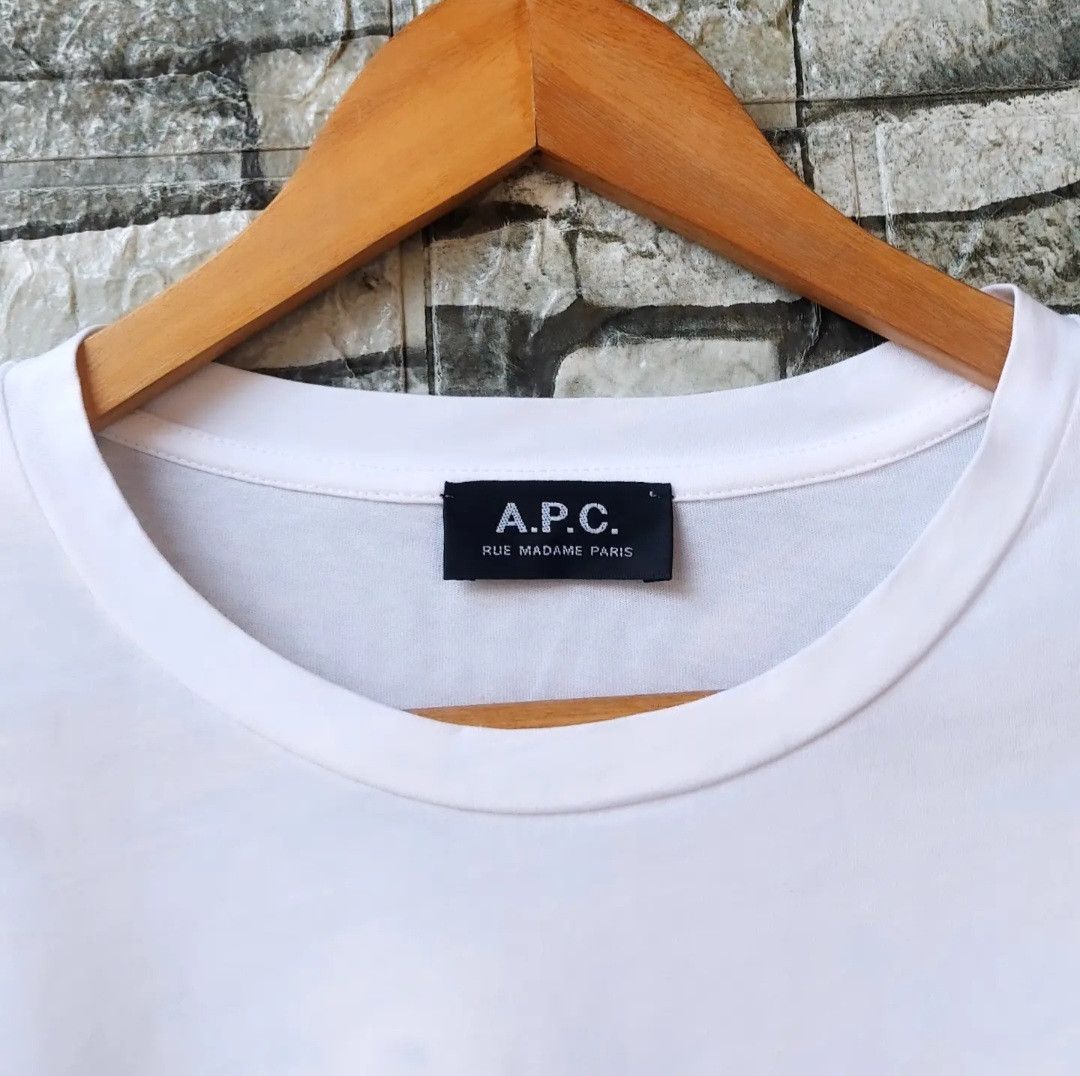 A.P.C. A.P.C Small Logo Long Sleeve Shirt Size US L / EU 52-54 / 3 - 5 Thumbnail