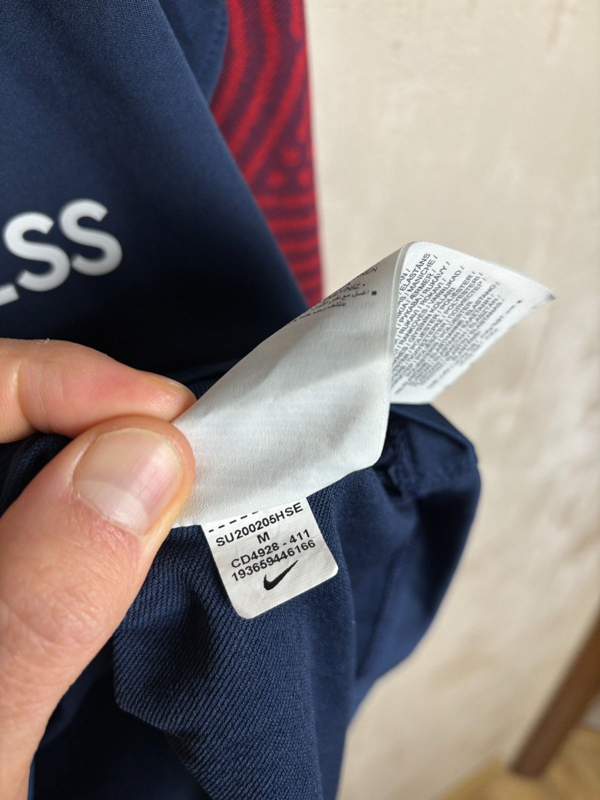 Nike Paris Saint-Germain PSG 2020-21 Nike Dry Strike Dril Top Size US M / EU 48-50 / 2 - 13 Thumbnail