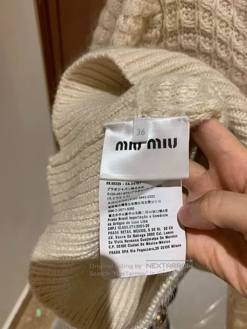 Miu Miu Miu Miu 36 sweater Size S / US 4 / IT 40 - 4 Thumbnail