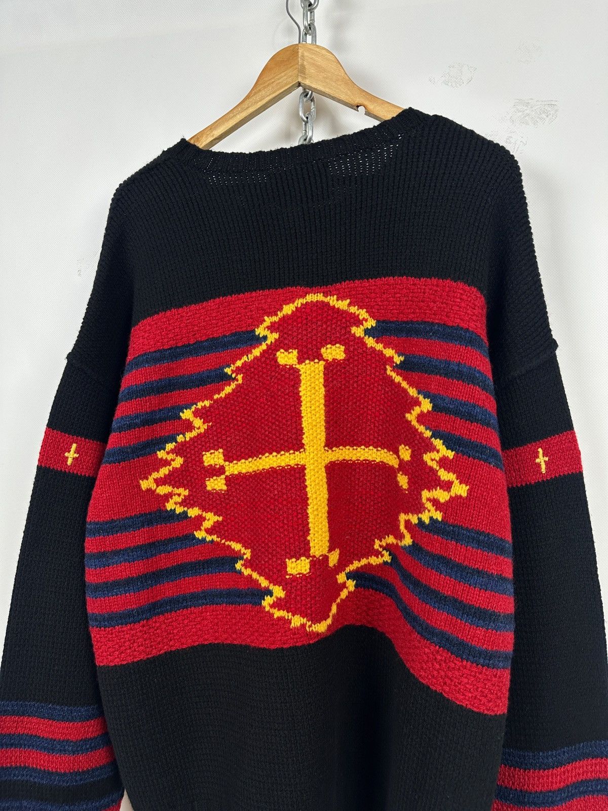 Polo Ralph Lauren Polo Ralph Lauren x Naiomi Glasses Wool/Cashmere Sweater Size US XXL / EU 58 / 5 - 15 Thumbnail