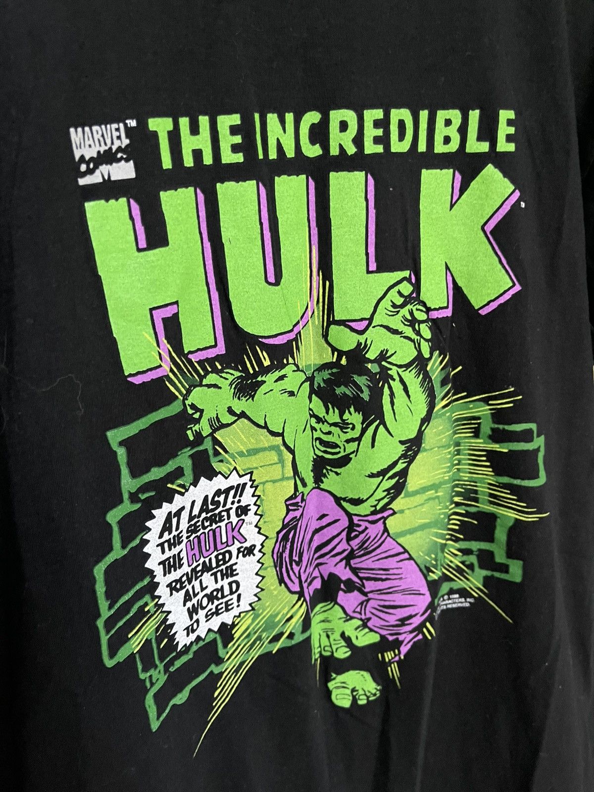 Marvel Comics Vintage Marvel Hulk T shirt 1998 Size US L / EU 52-54 / 3 - 2 Thumbnail