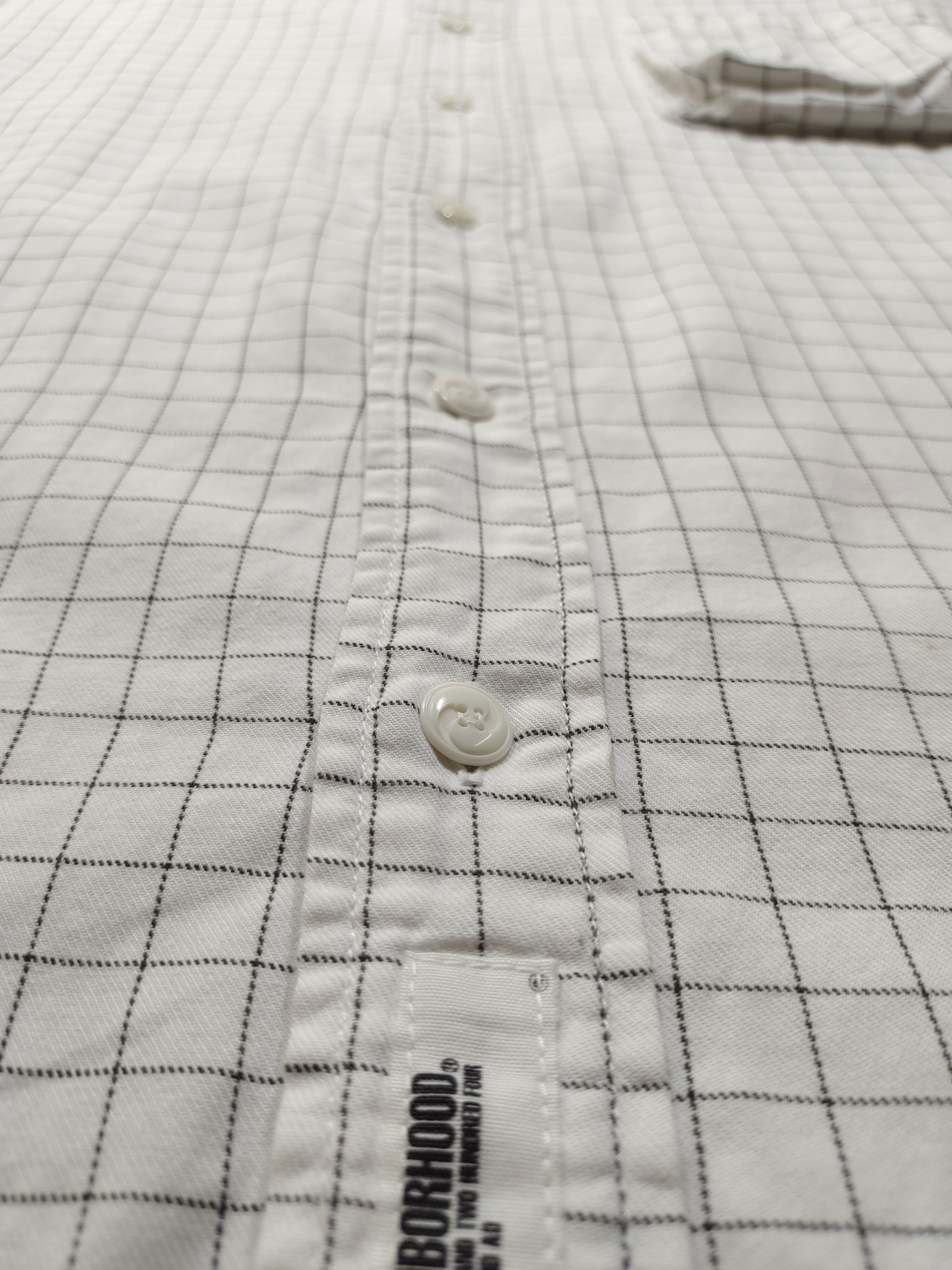 Neighborhood VINTAGE Y2K NEIGHBORHOOD CHECKERED SHIRT Size US L / EU 52-54 / 3 - 7 Thumbnail