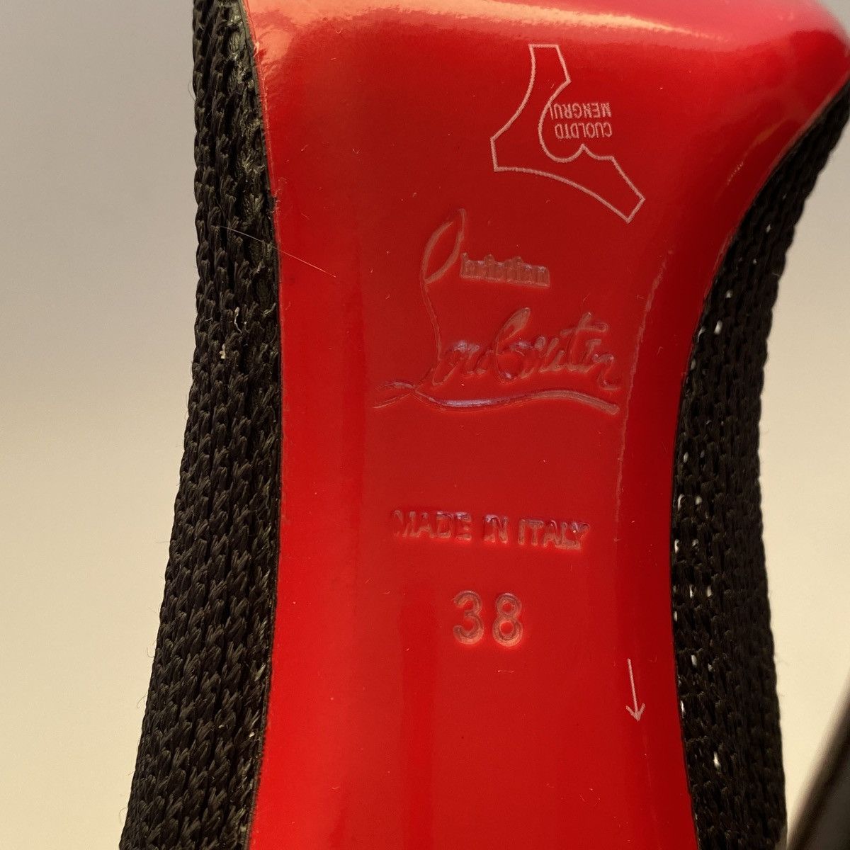 Christian Louboutin Christian louboutin spiked heels Size US 8 / IT 38 - 9 Thumbnail