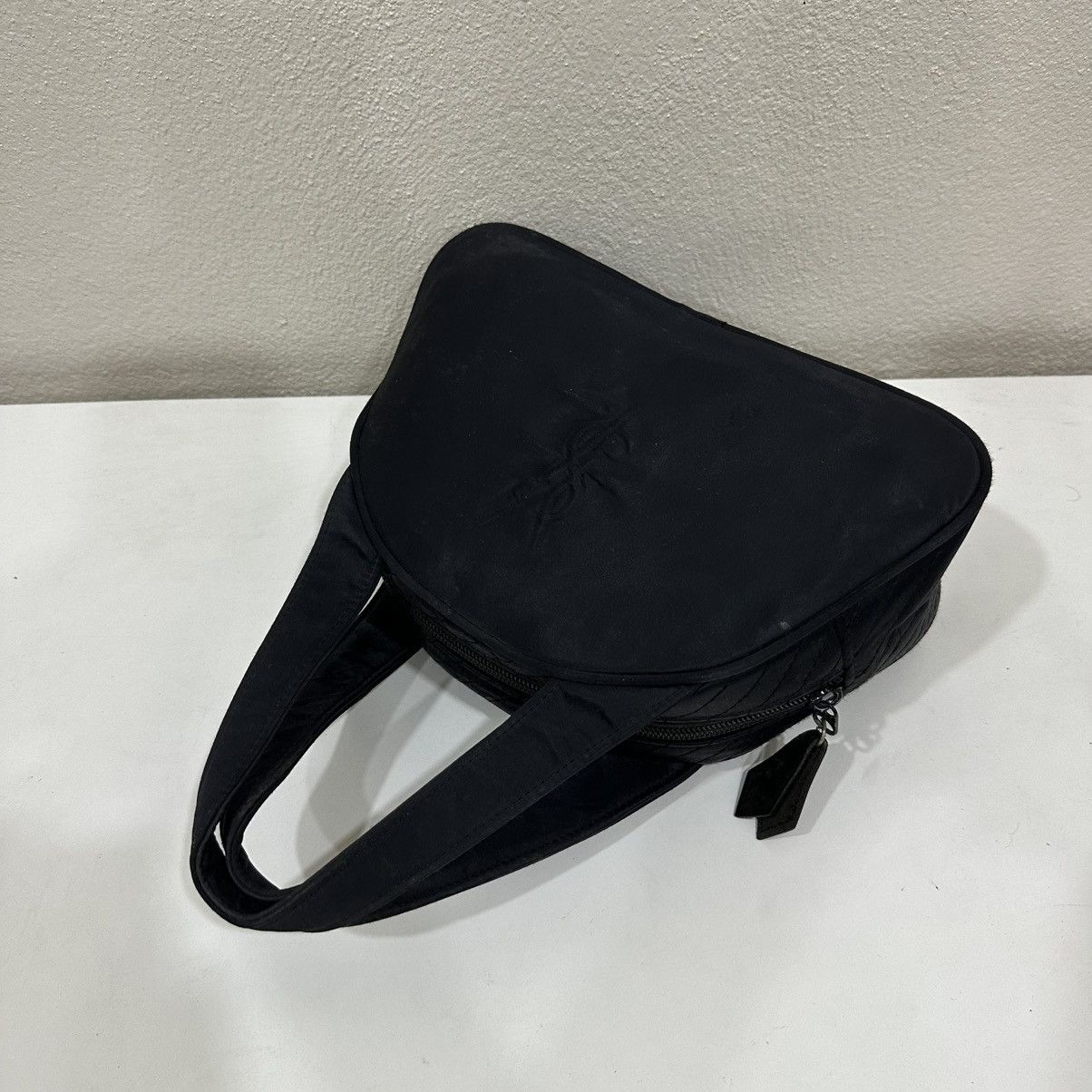 Yves Saint Laurent ‼️LASTDROP‼️ YVES SAINT LAURENT NAVY NYLON HANDBAG YSL Size ONE SIZE - 11 Thumbnail