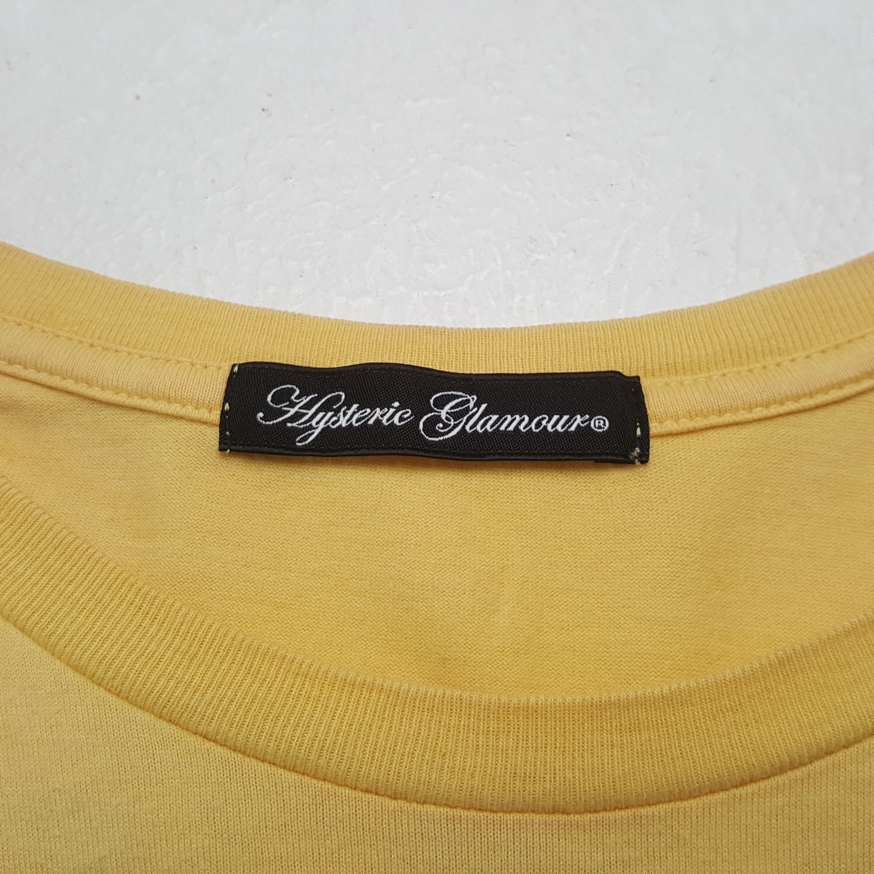 Hysteric Glamour Hysteric Glamour Japanese Brand Streetwear Tshirt C301N50 Size US XS / EU 42 / 0 - 4 Thumbnail