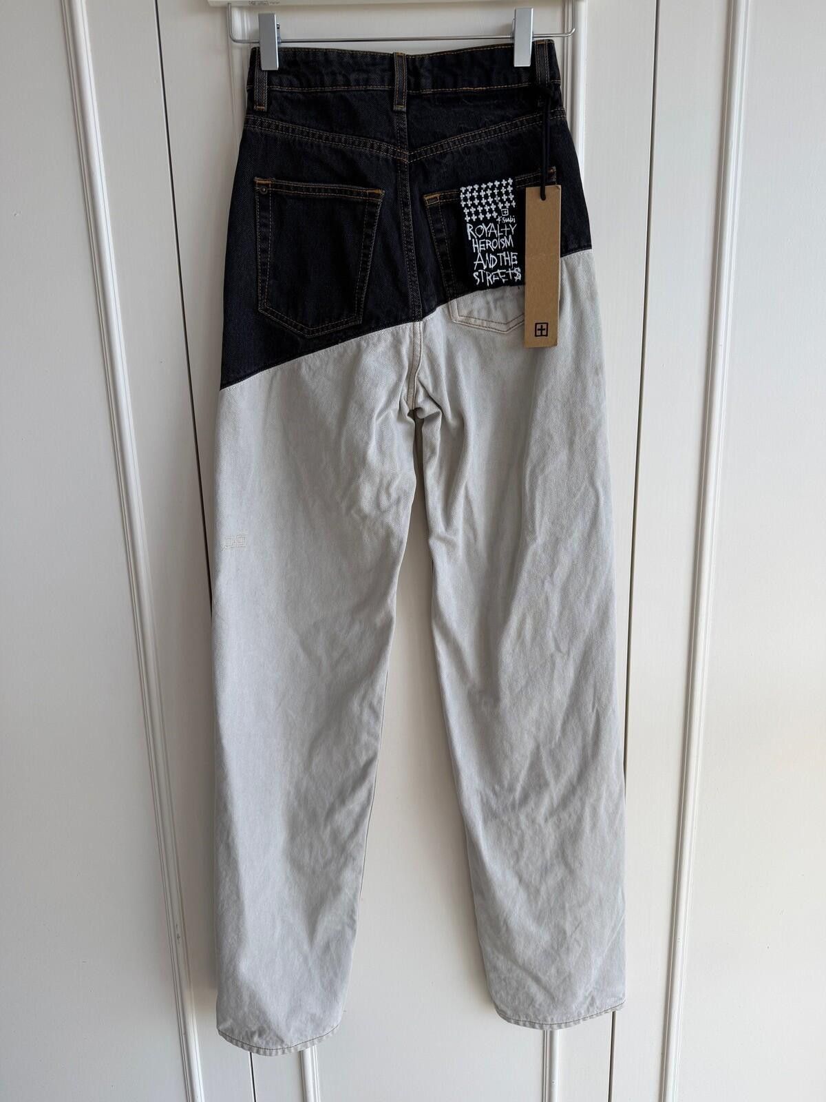 Ksubi new ksubi womens denim jean playback spliced bone black 24 6 Size 24" / US 00 / IT 34 - 6 Thumbnail