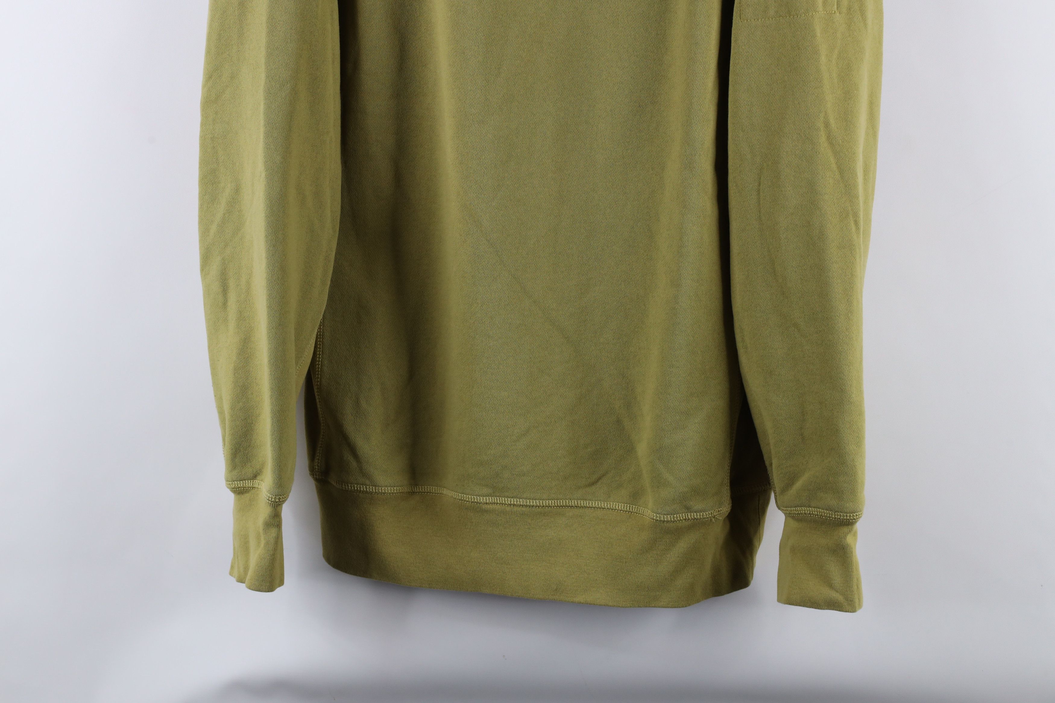 Stone Island × Vintage Stone Island French Terry Crewneck Sweatshirt Light Green Size US L / EU 52-54 / 3 - 3 Thumbnail