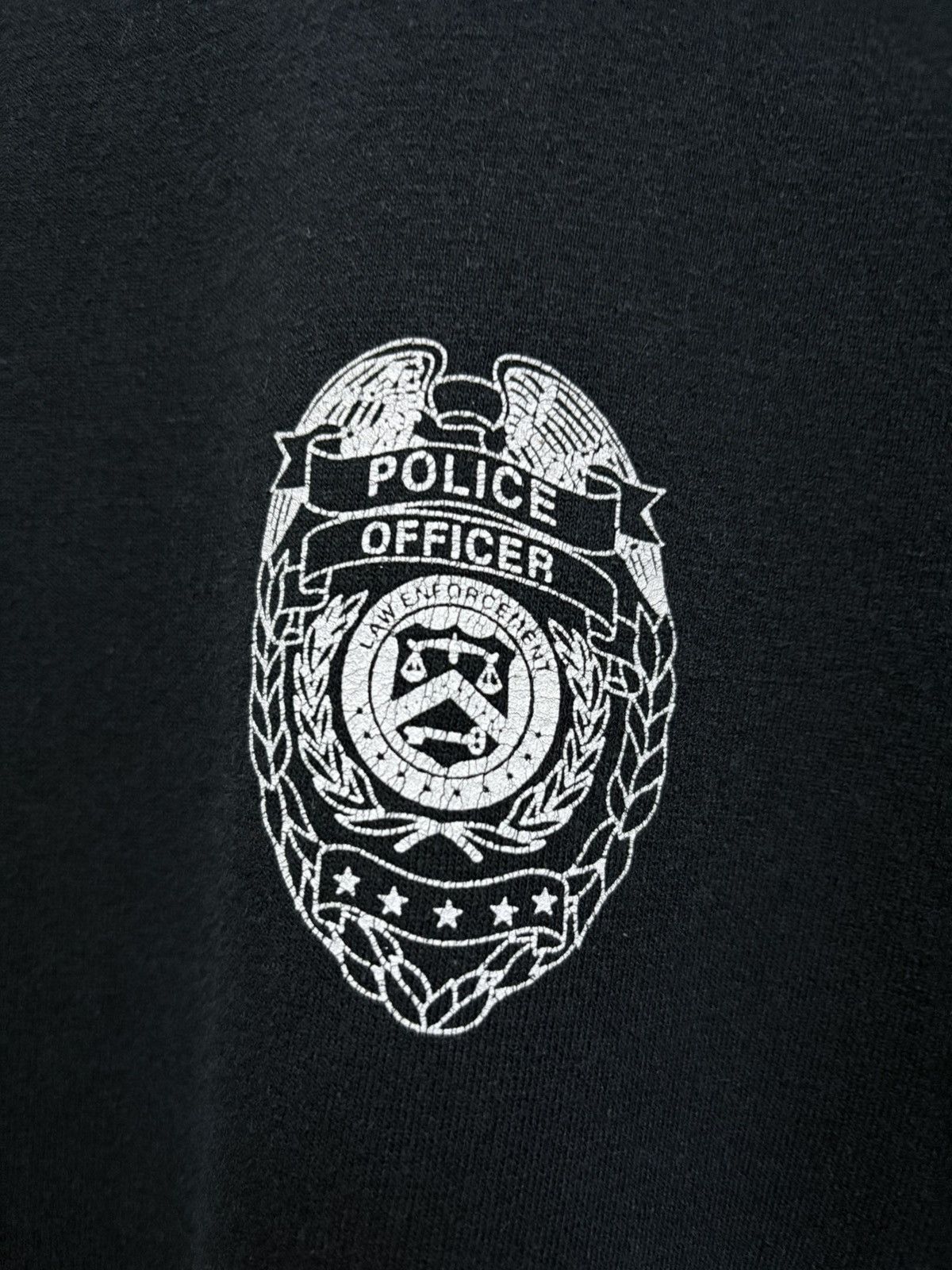 Band Tees × Rap Tees × Vintage 2000’s Police Officer - Law Enforcement Insane T-Shirt Size US M / EU 48-50 / 2 - 6 Thumbnail