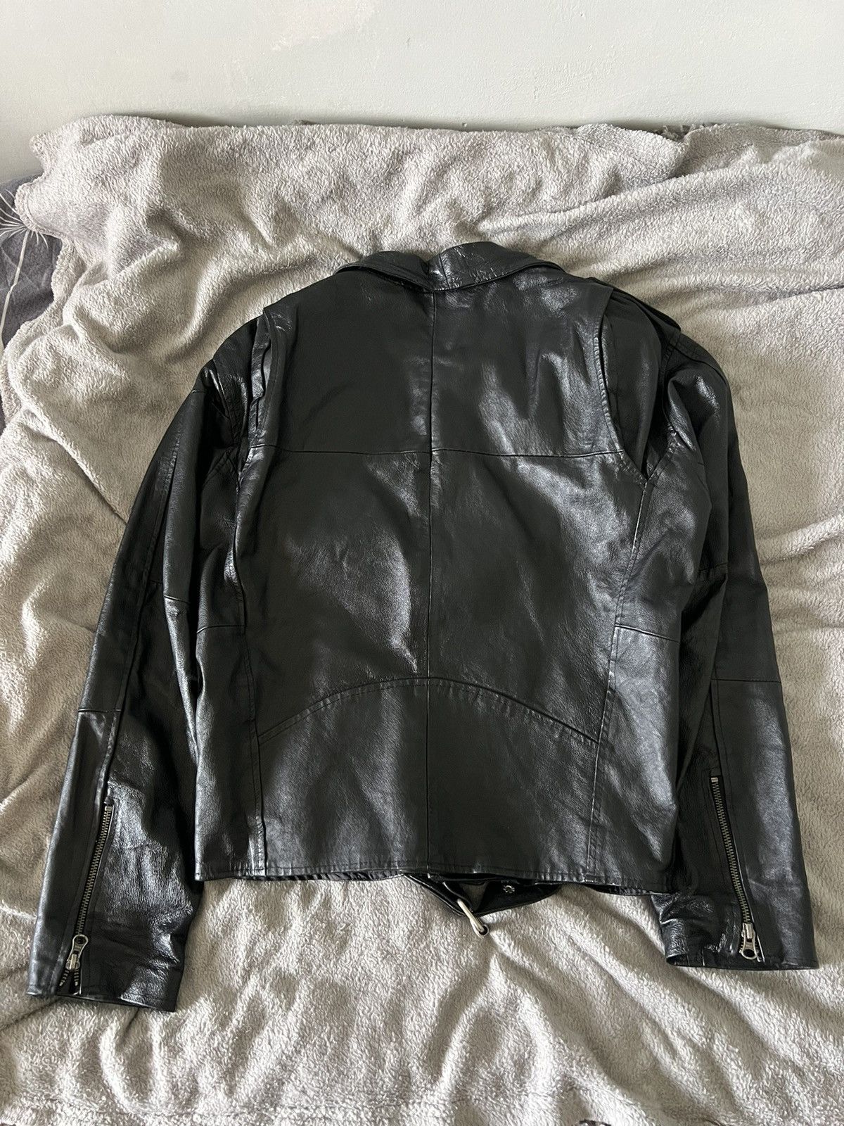 Vintage Vintage archive lgb if6was9 style leather jacket punk 90s Size M / US 6-8 / IT 42-44 - 6 Thumbnail