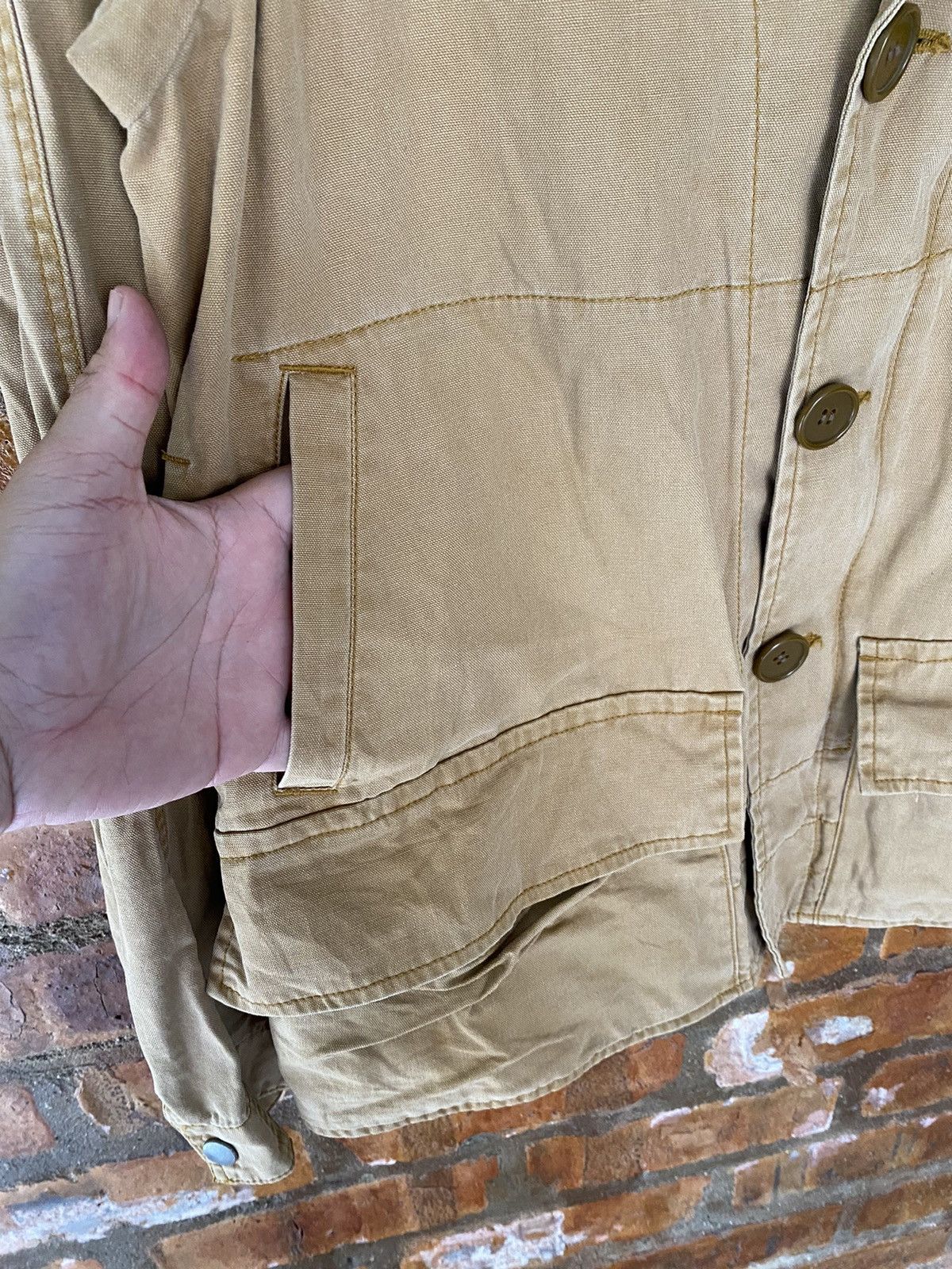 Maison MIHARA YASUHIRO SS04 Zipper collar Survival Multipocket hunting Jacket Size US S / EU 44-46 / 1 - 9 Thumbnail