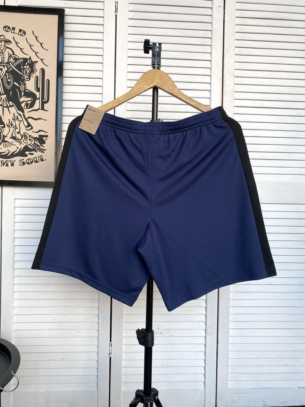 Nike Nike Dri-FIT Academy Dri-FIT Soccer Shorts Blue Running Size US 32 / EU 48 - 2 Thumbnail