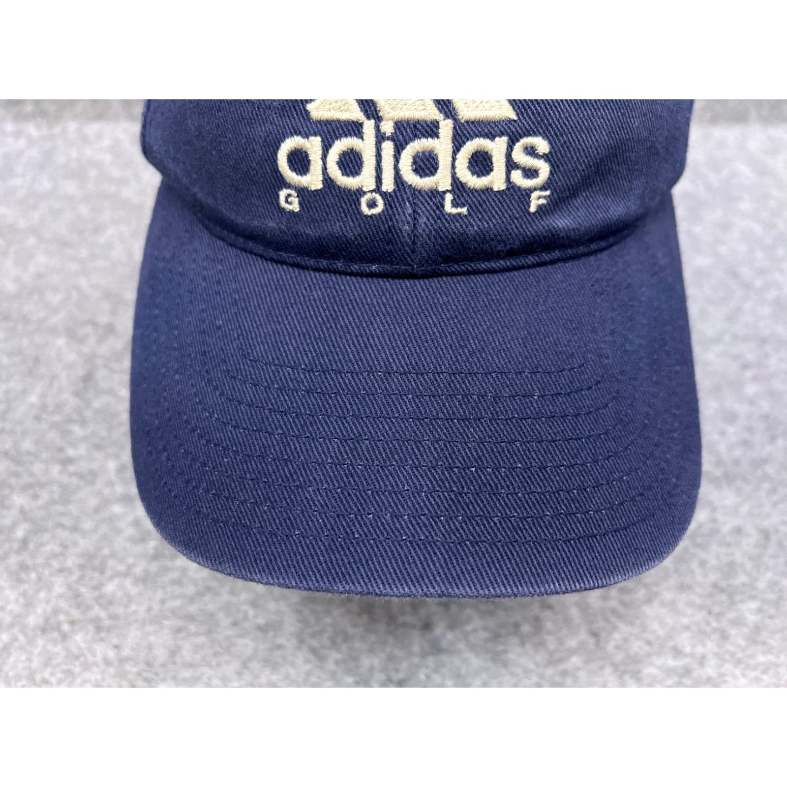 Adidas Adidas Golf Hat Cap Strap Back Adult One Size Blue 100% Cotton Golfer Outdoor Size ONE SIZE - 3 Thumbnail