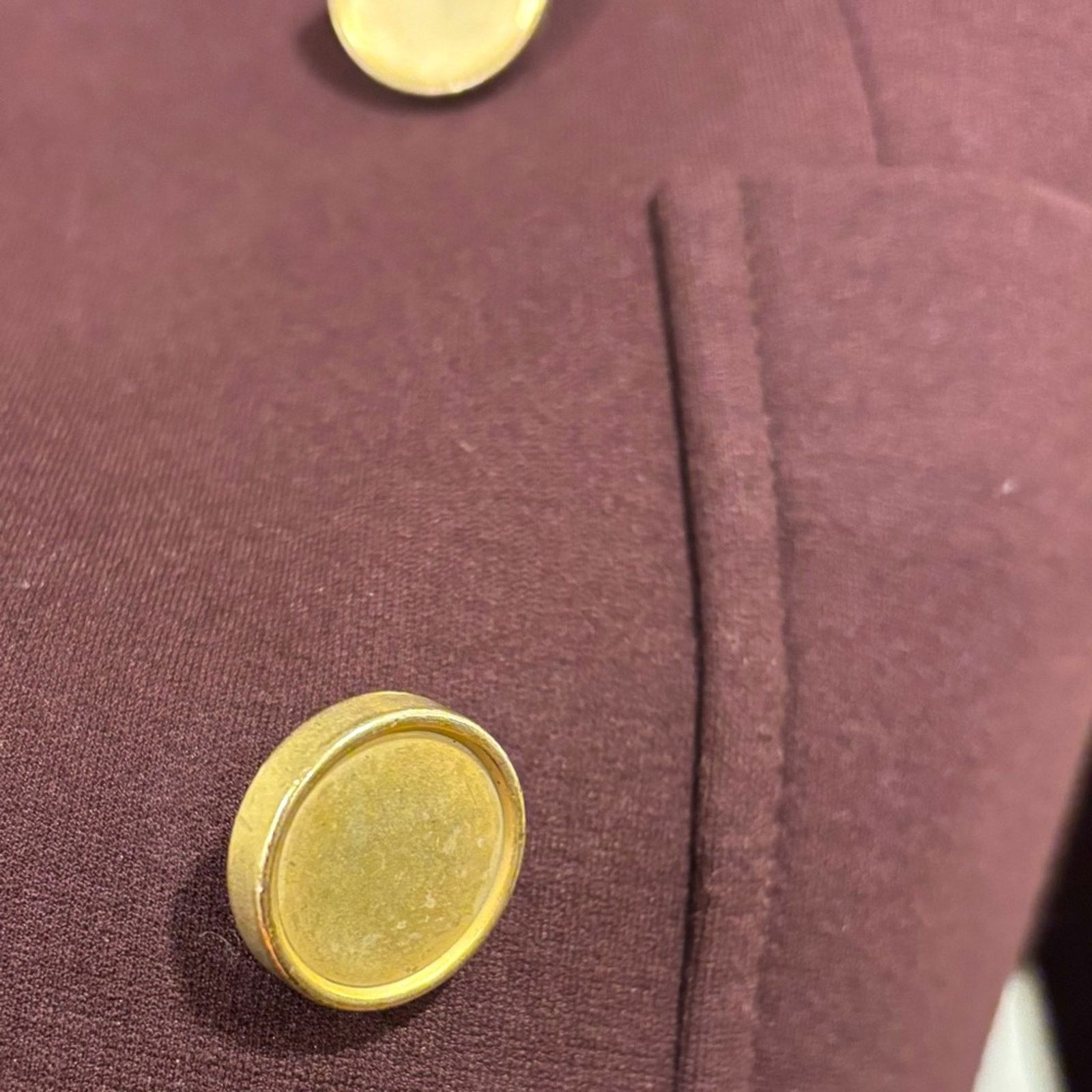 Theory THEORY Jontia K Blazer, Garnet Burgundy, Size 2 Size XS / US 0-2 / IT 36-38 - 3 Thumbnail