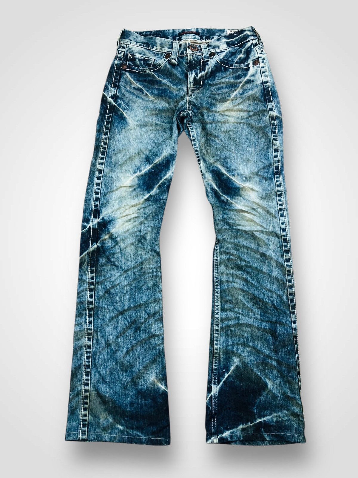 Japanese Brand BlueWay Garments W38 Flare Bootcut (37) Size US 28 / EU 44 - 1 Thumbnail
