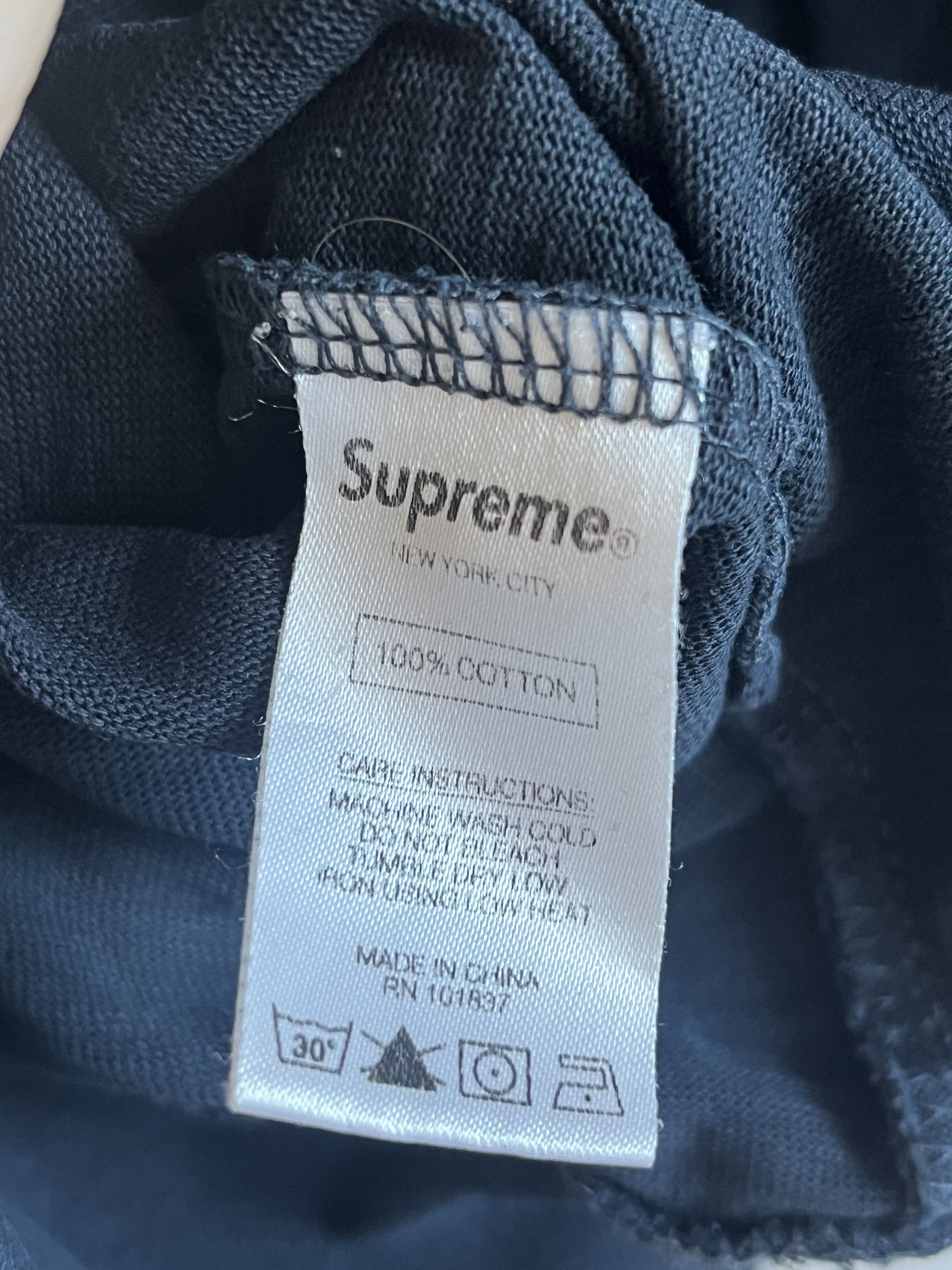 Supreme Yoke piping L/S Navy Size US M / EU 48-50 / 2 - 3 Thumbnail