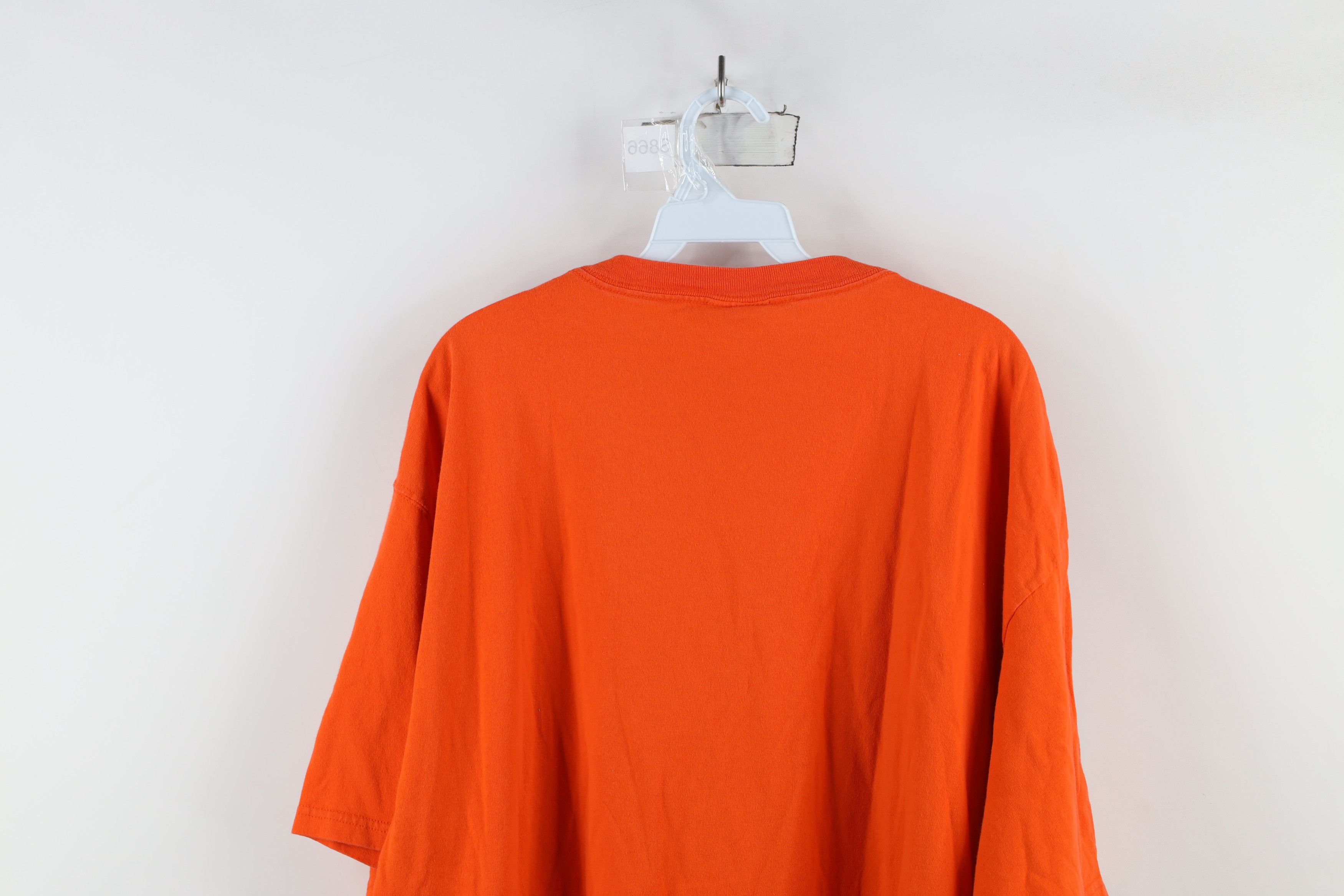 Vintage Vintage Y2K Spell Out Chicago Bears Football T-Shirt Orange Size US XXL / EU 58 / 5 - 12 Thumbnail