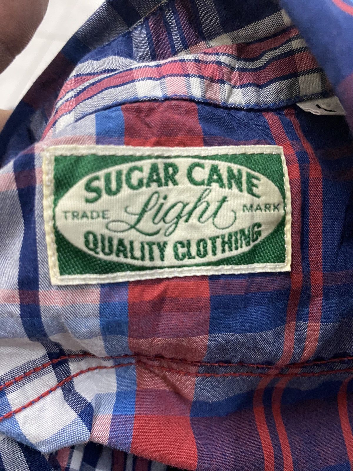 Sugar Cane × Vintage 🔥FIRE🔥 Sugar Cane Flannel Inspired Visvim Size US L / EU 52-54 / 3 - 7 Thumbnail