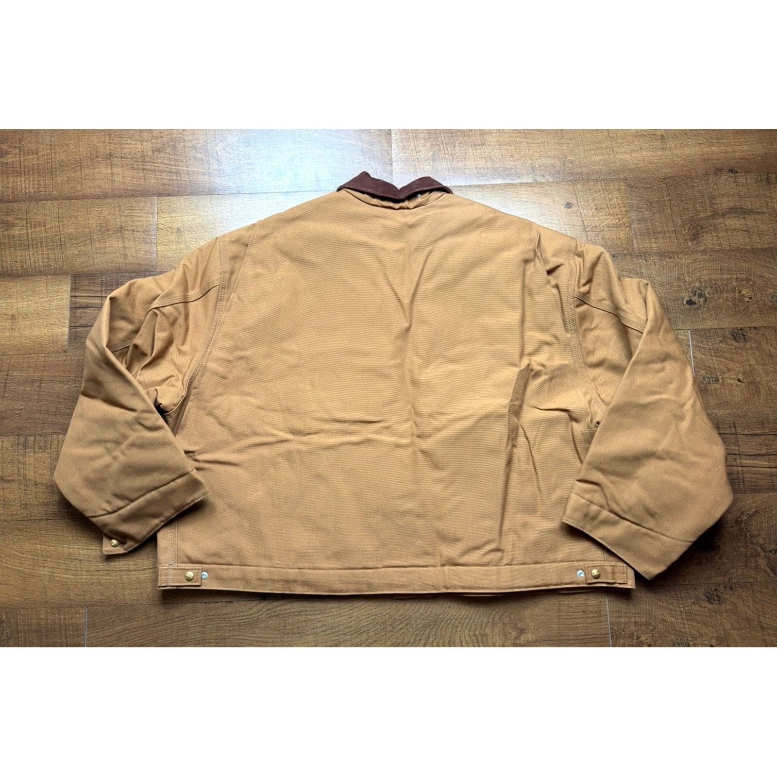 Carhartt VINTAGE Carhartt Jacket Mens 5XL Brown NWT Detroit Blanket Lined J001 BRN USA Workwear Full Zip Size US XXL / EU 58 / 5 - 3 Thumbnail