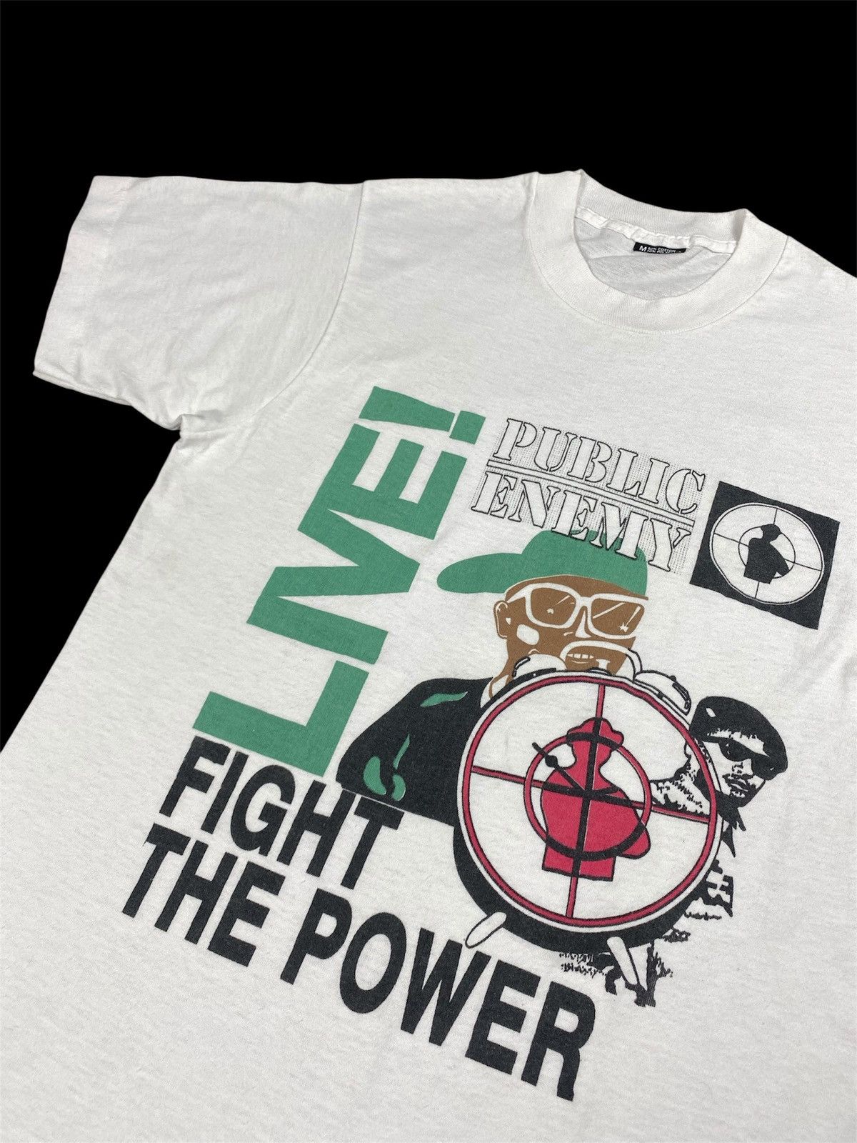 Public Enemy Vintage Public Enemy Fight The Power Hip Hop T-Shirt Size US M / EU 48-50 / 2 - 4 Thumbnail