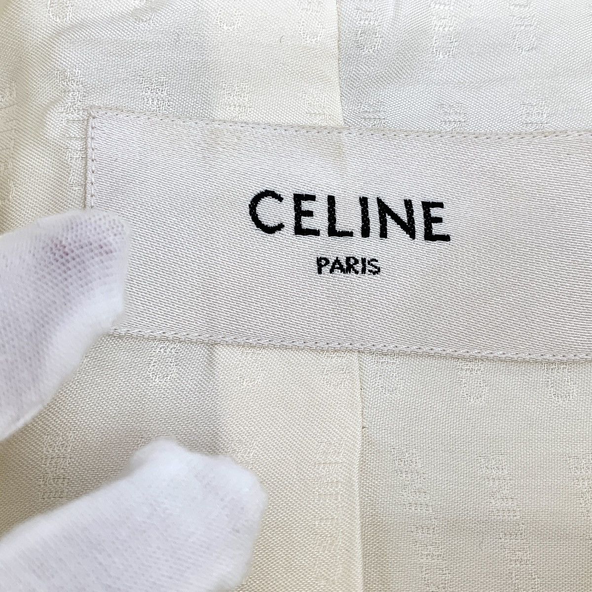 Celine Celine Striped Single Breasted Short Sleeve Jacket Size XS / US 0-2 / IT 36-38 - 6 Thumbnail