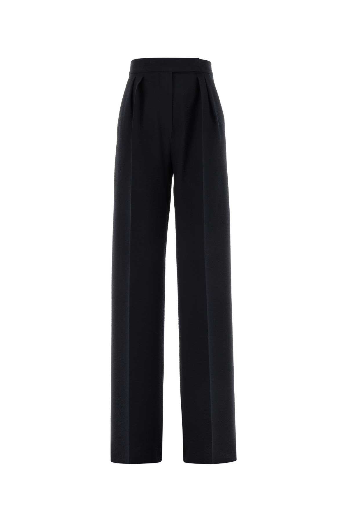 Black Wool Blend Secolo Pant