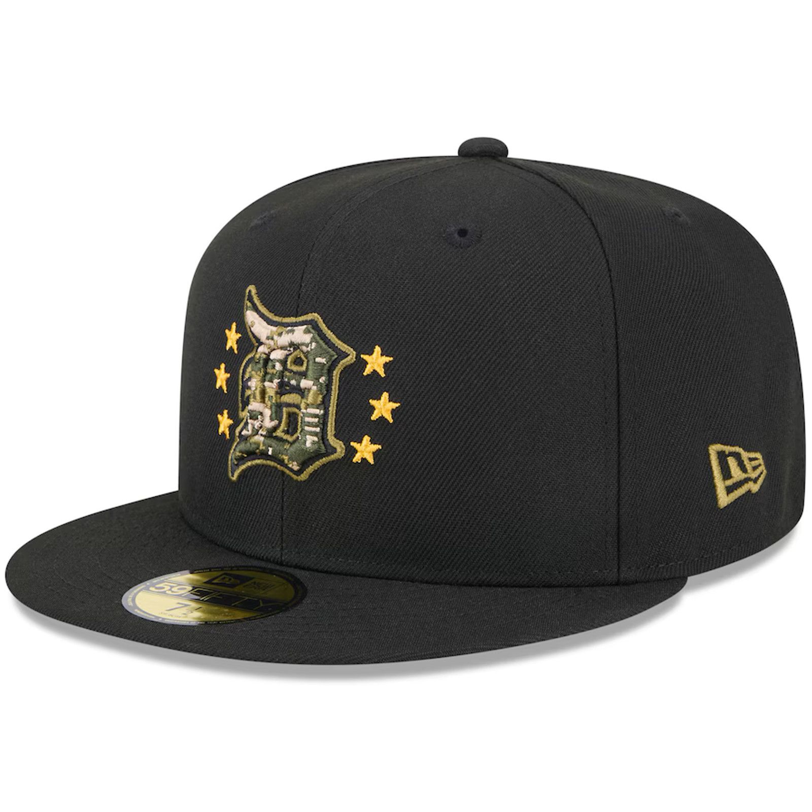 New Era Detroit Tigers New Era Armed Forces Day Camo Hat 6 7/8 MLB Size ONE SIZE - 7 Thumbnail