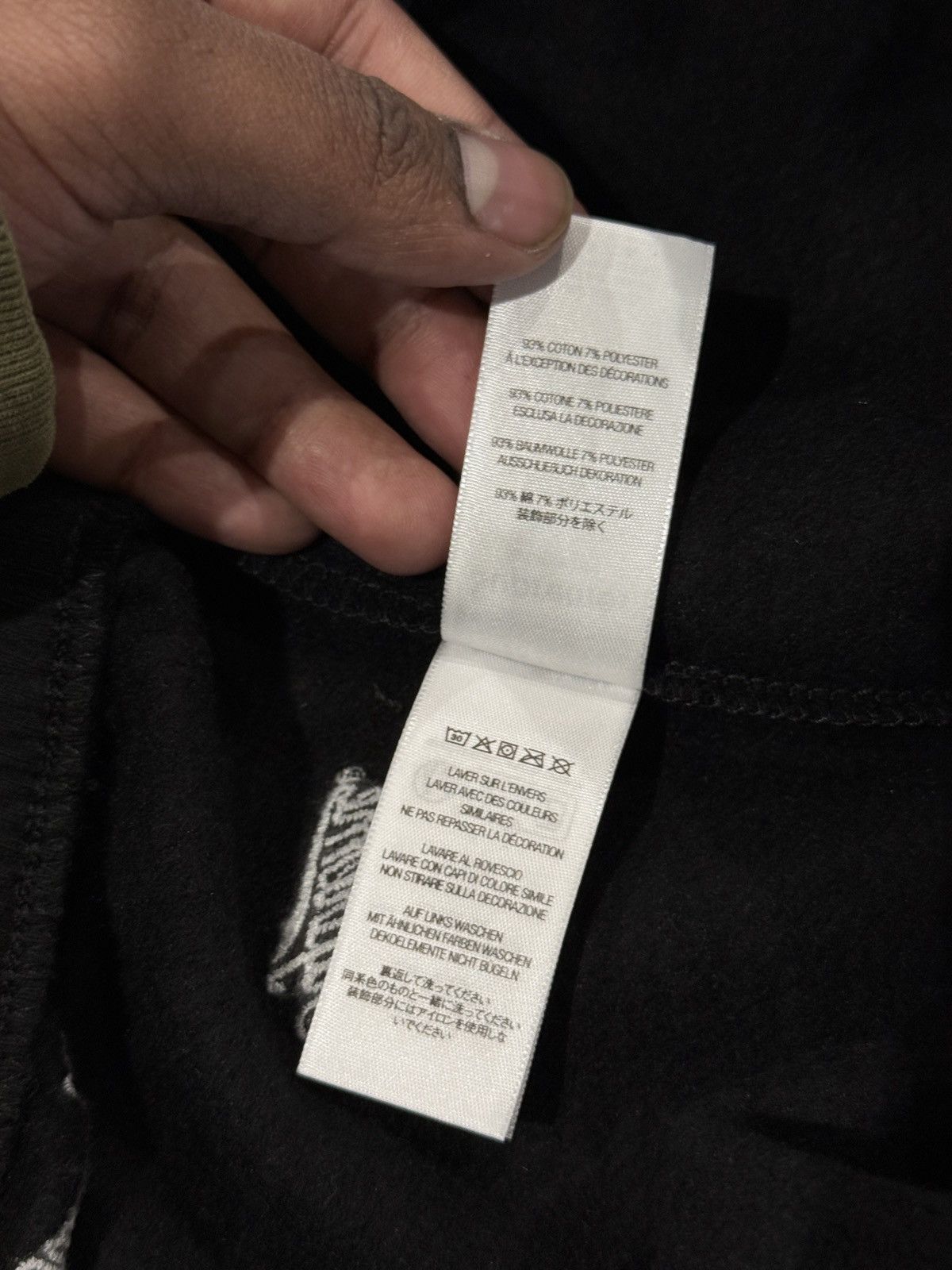 Supreme Supreme Script Script Sweatpants Black Size: L Size US 34 / EU 50 - 8 Thumbnail