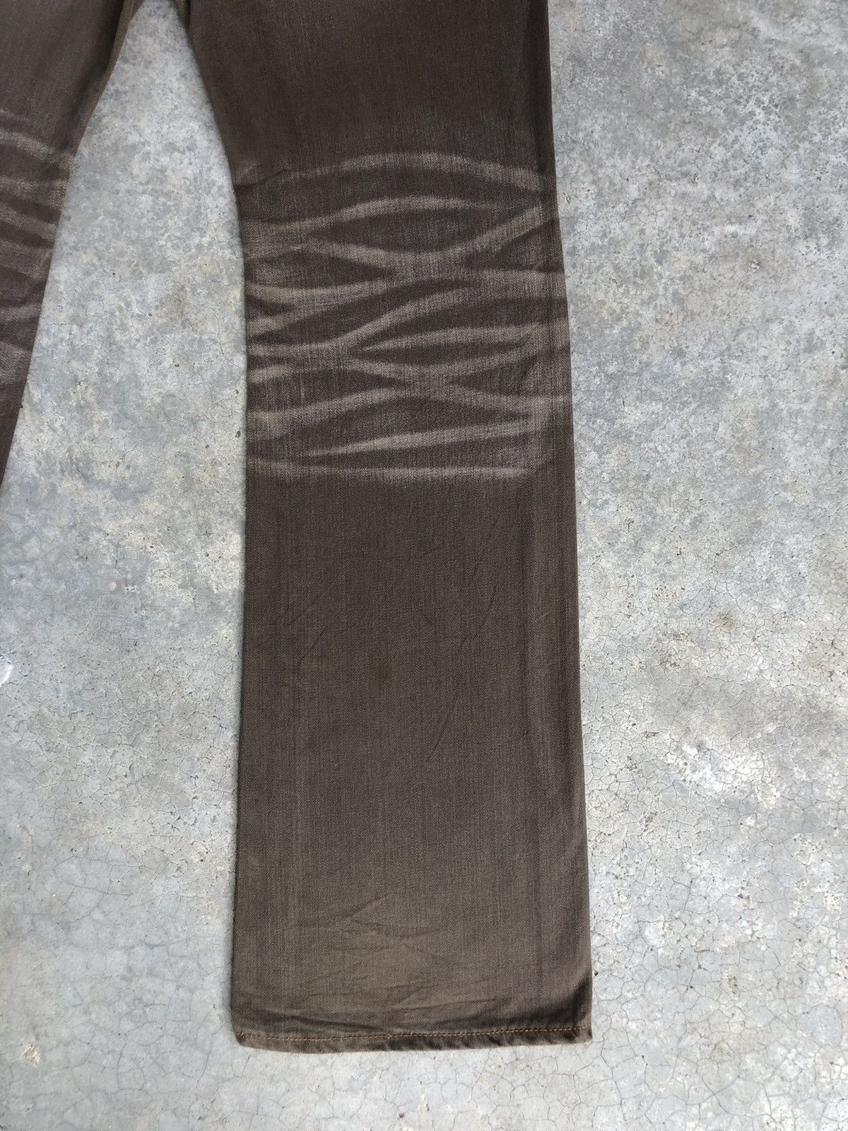 Japanese Brand Y2K BW Flare Jeans Distressed Jeans Size US 30 / EU 46 - 12 Thumbnail