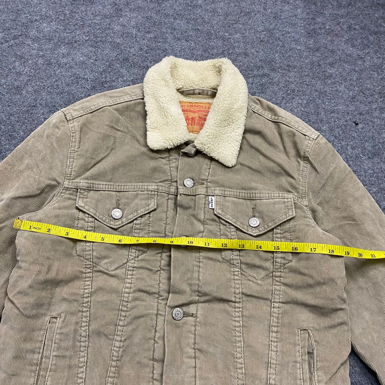 Levi's Vintage Clothing Vintage Levis Fur Corduroy Jacket Size US S / EU 44-46 / 1 - 4 Thumbnail