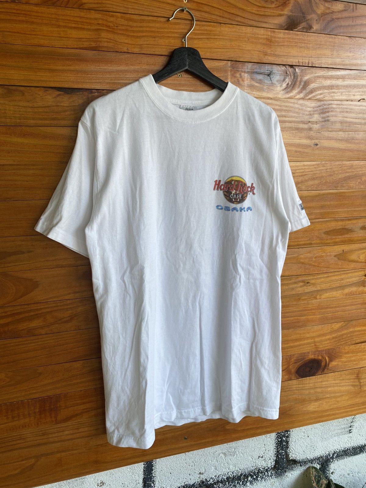 Hard Rock Cafe Vintage Hard Rock Cafe Osaka White Heavy Tee Collectible Size US M / EU 48-50 / 2 - 8 Thumbnail