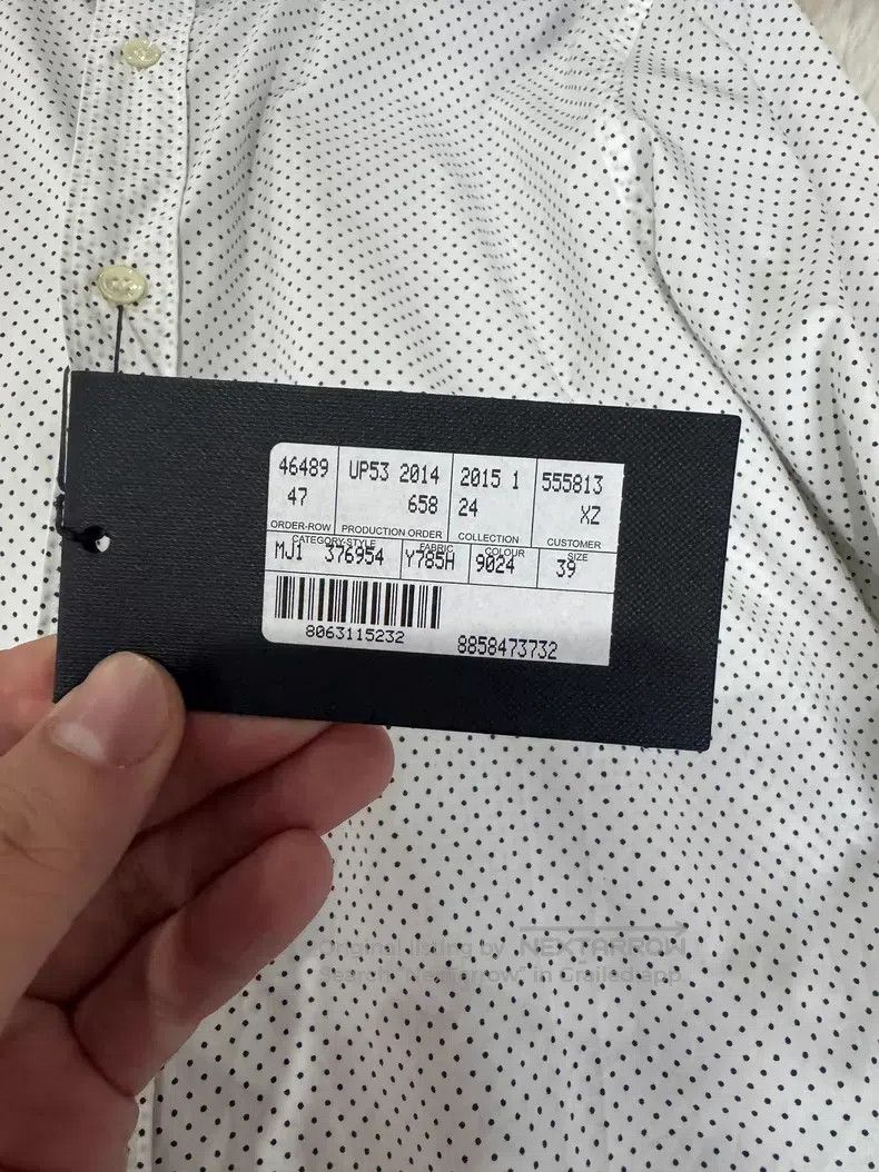Saint Laurent Paris Saint Laurent Paris size 39 Original White Polka Dot Men's Size US M / EU 48-50 / 2 - 3 Thumbnail