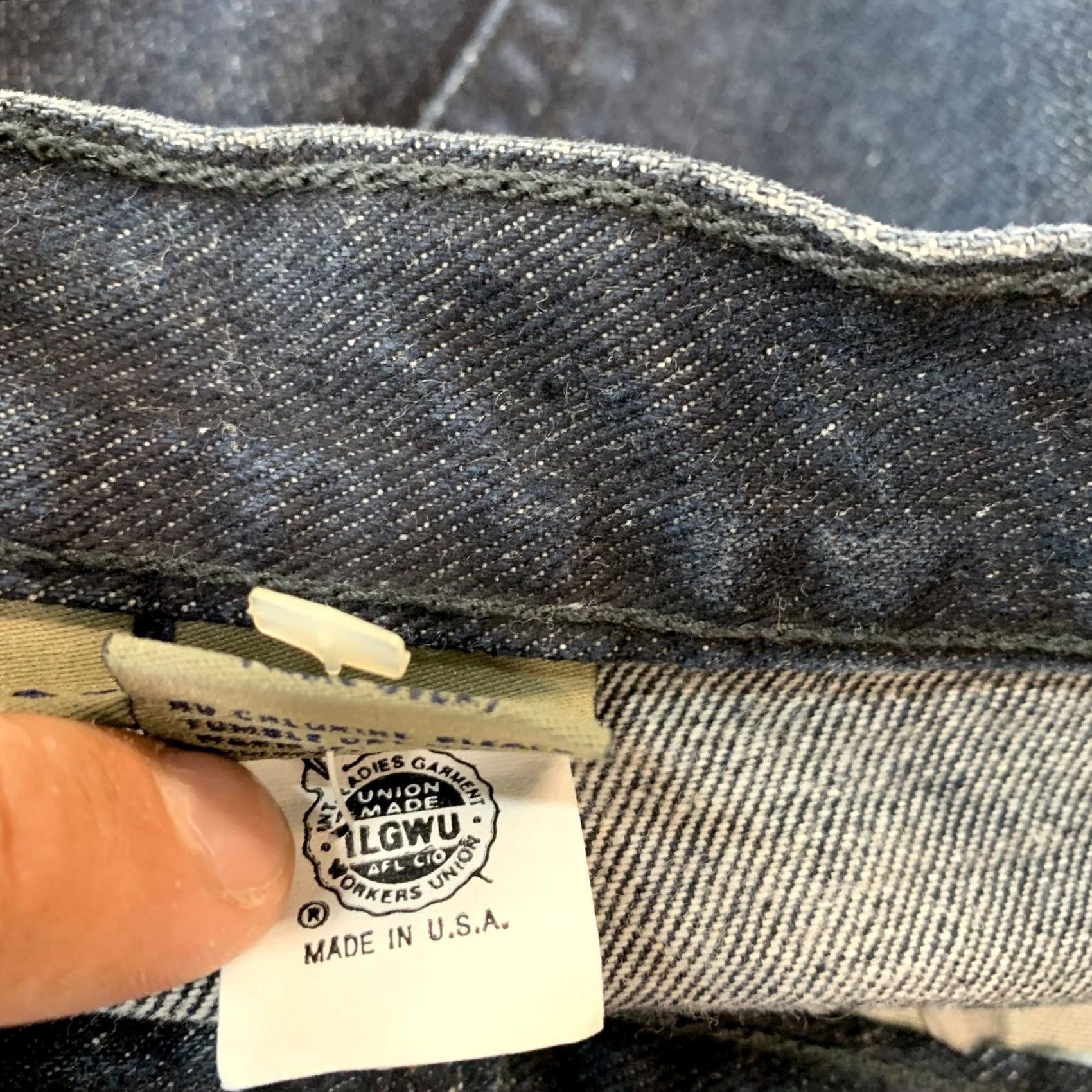 Calvin Klein VINTAGE Calvin Klein Jeans Mens 33 Dark Wash Union Straight USA Jeans Size US 33 - 5 Thumbnail