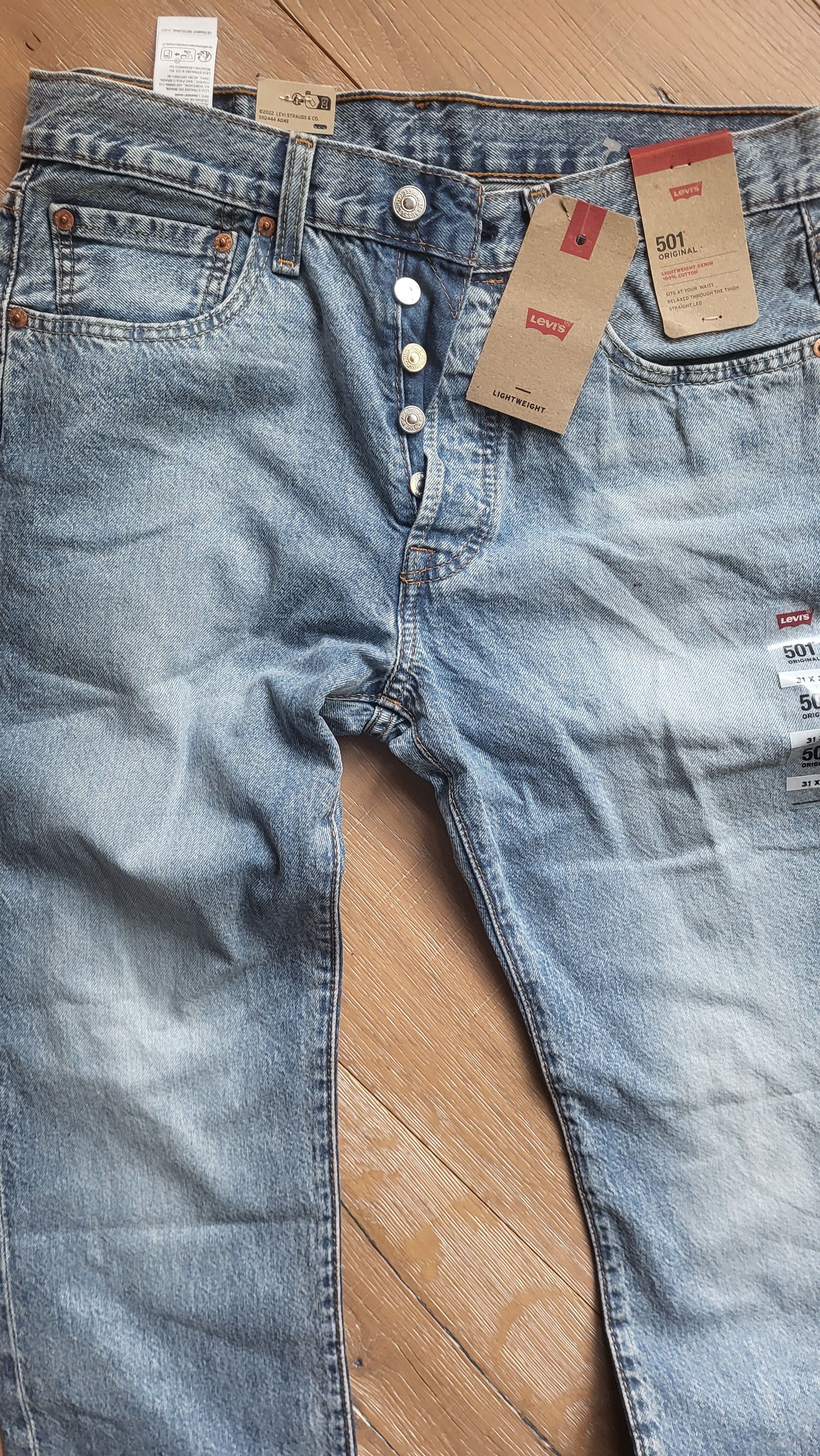 Levi's Levi's 501's Lightweight Size US 31 - 1 Thumbnail