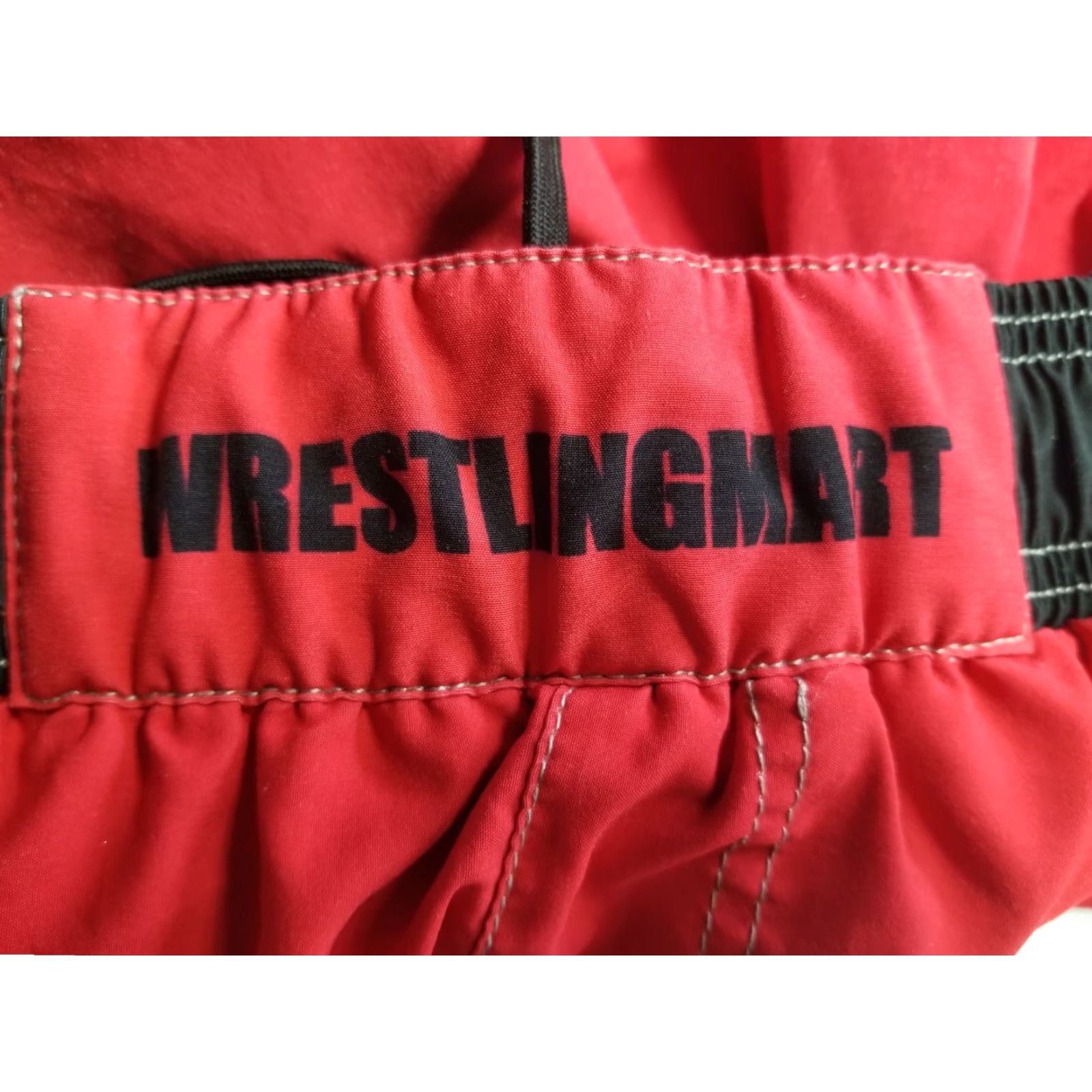 Vintage Wrestling Mart Wrestling Shorts Men Red S Small Fight Shorts Sports Activewear Wrestling Season? Size US 29 - 5 Thumbnail