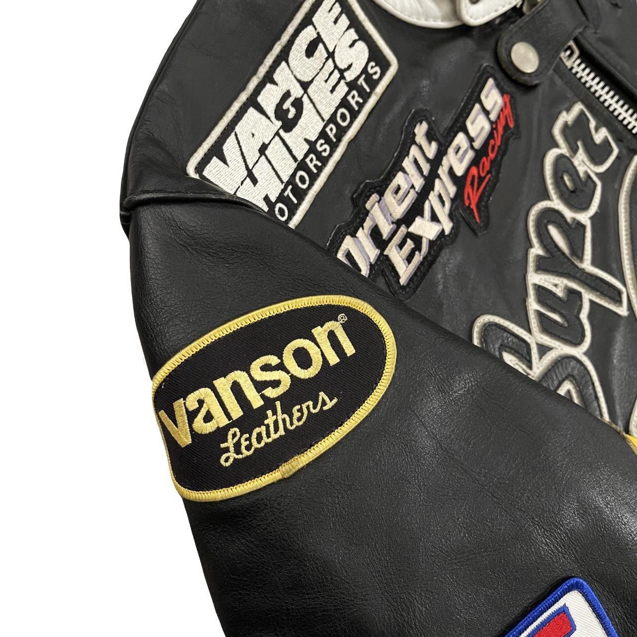 Vanson Leathers Vanson Leathers Leather Motorcycle Racing Jacket Size US M / EU 48-50 / 2 - 5 Thumbnail