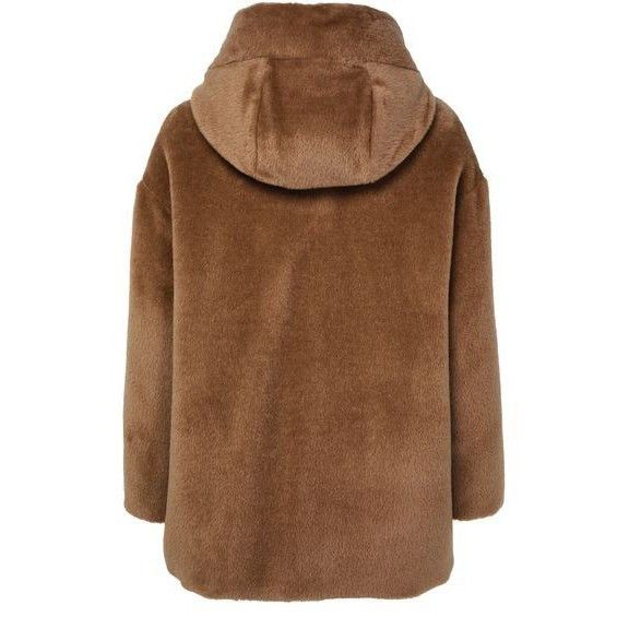 Max Mara MAX MARA The Cube Olivia Reversible Padded Brown Wool Jacket Size XS / US 0-2 / IT 36-38 - 3 Thumbnail