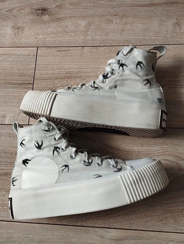 Alexander McQueen Alexander McQueen MCQ Plimsoll Platform High sneakers Size US 9 / IT 39 - 7 Thumbnail