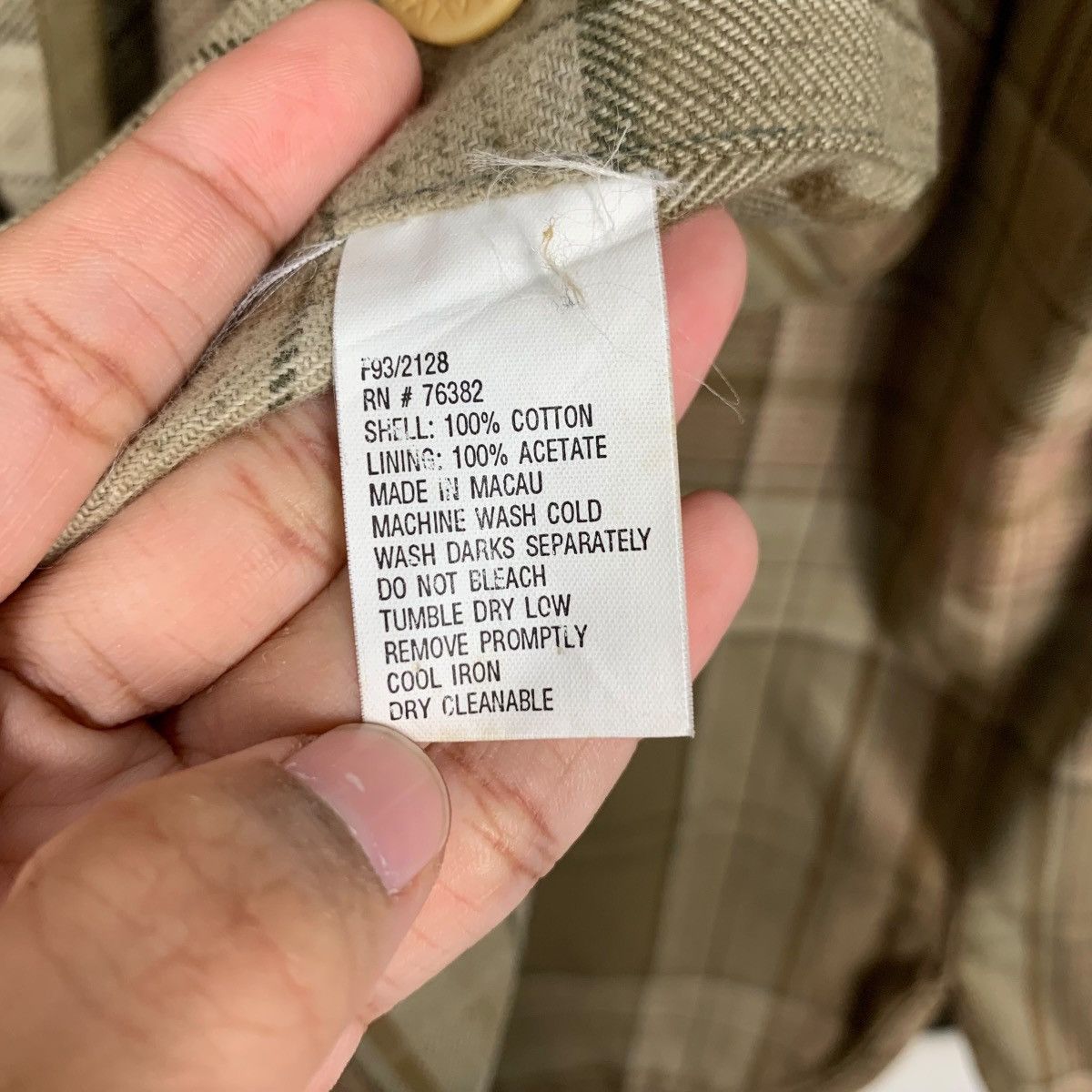 Timberland Vintage 90's TIMBERLAND Checked Flannel Jacket #2588-C117 Size US M / EU 48-50 / 2 - 16 Thumbnail