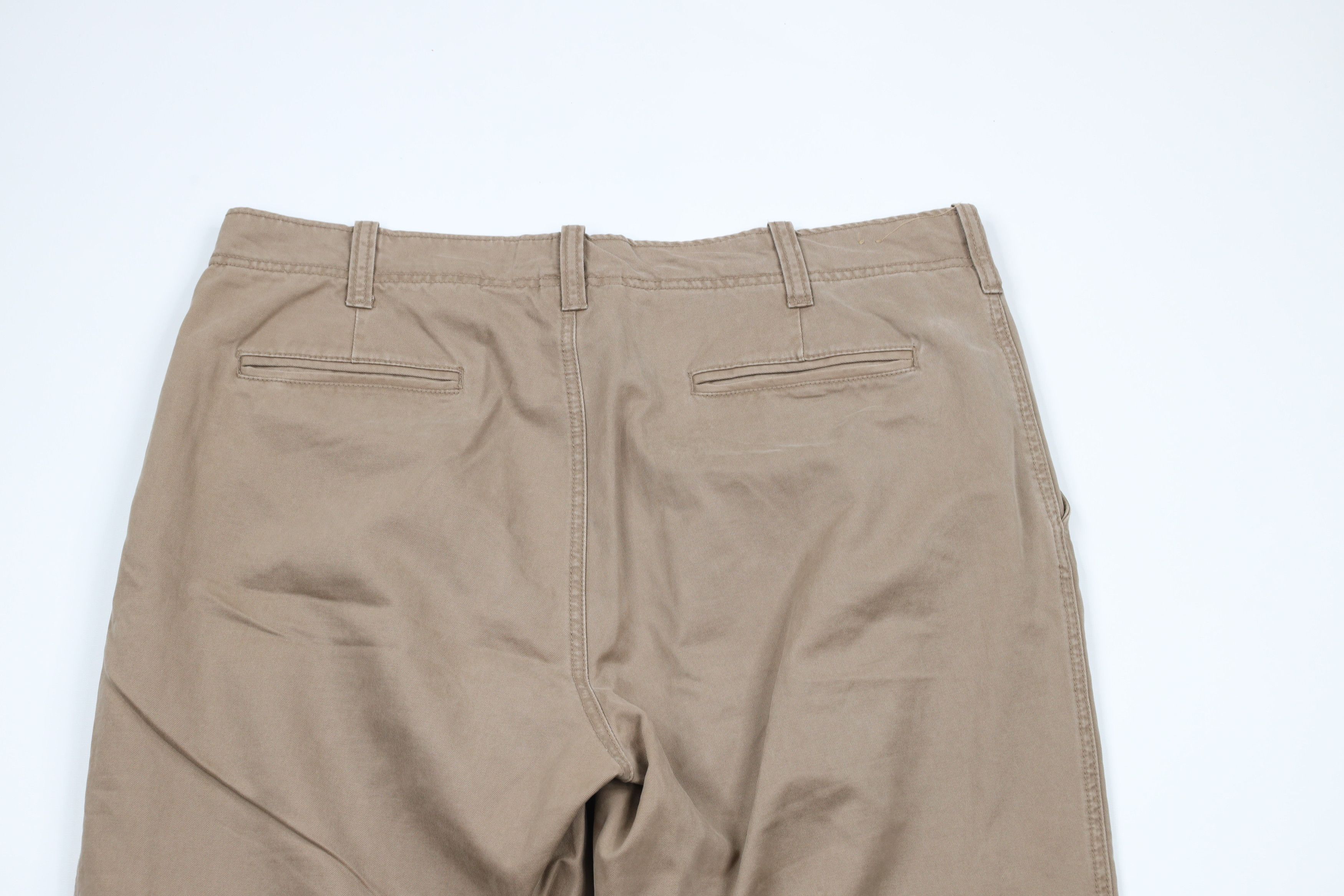 J.Crew × Vintage Vintage J Crew Bootcut Wide Leg Chino Pants Brown Cotton Size US 36 / EU 52 - 10 Thumbnail