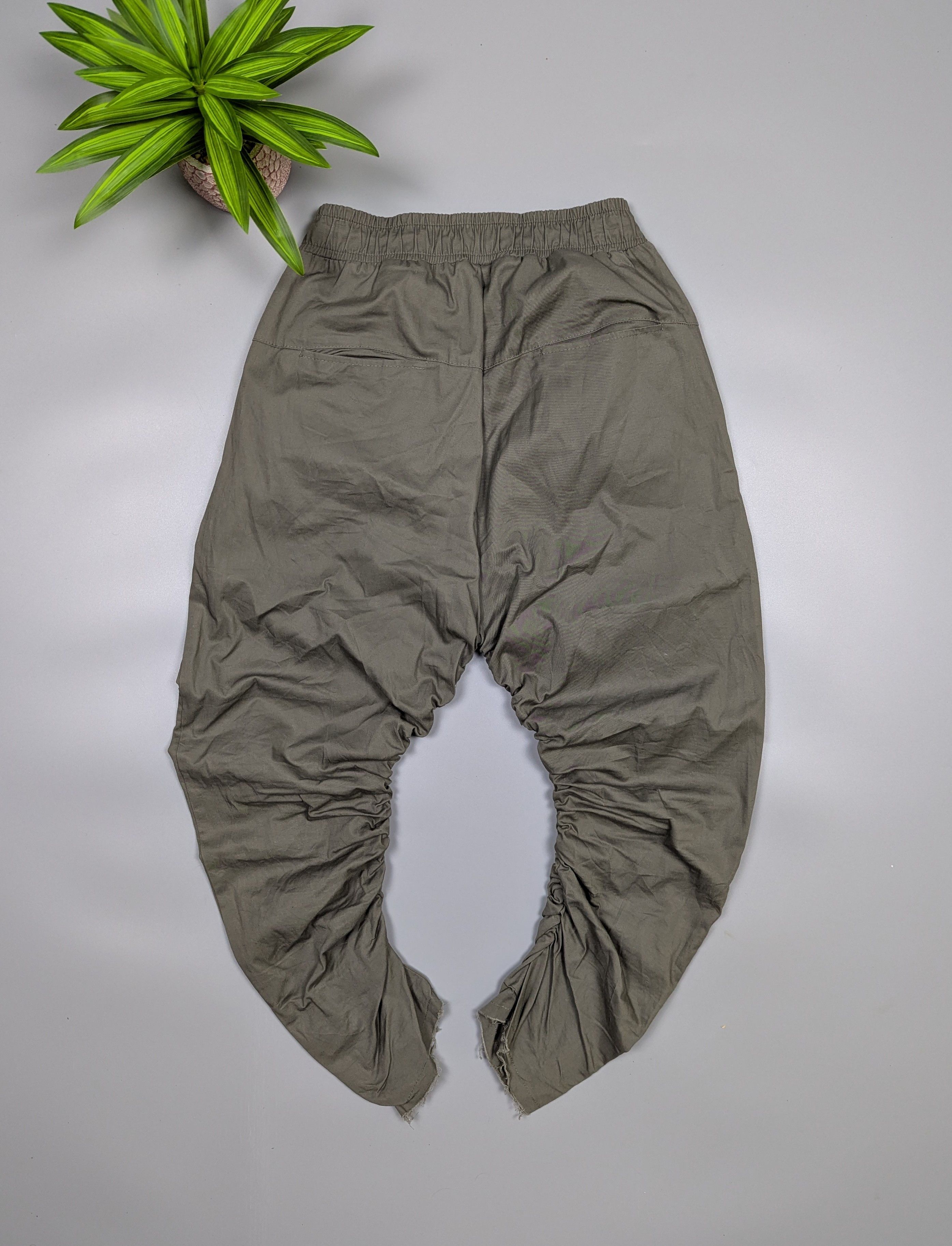 Hysteric Glamour Genius Men’s Loose Olive Green Army Cargo Pants Size M|L Size US 32 / EU 48 - 15 Thumbnail